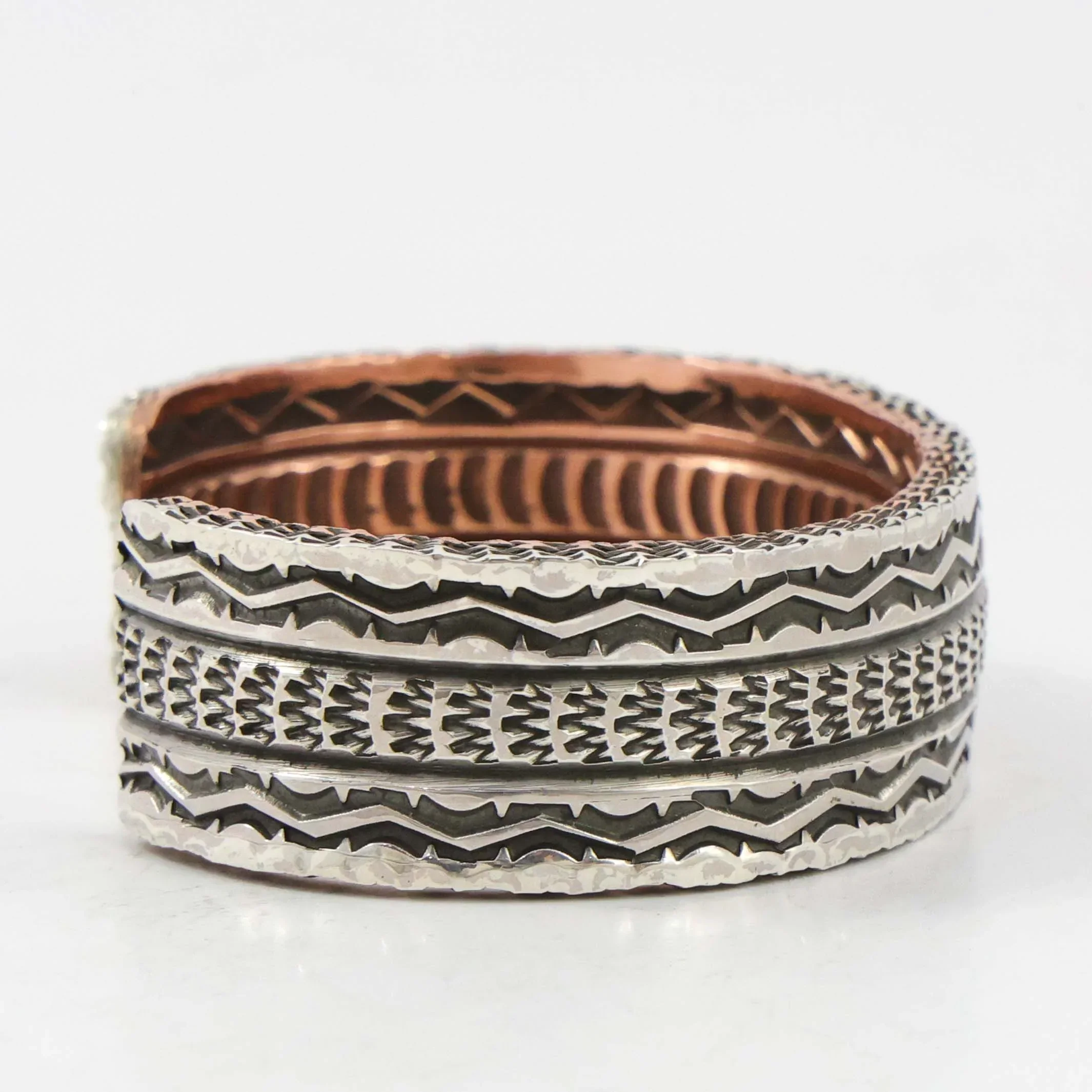 Silver and Copper Cuff - Image 6