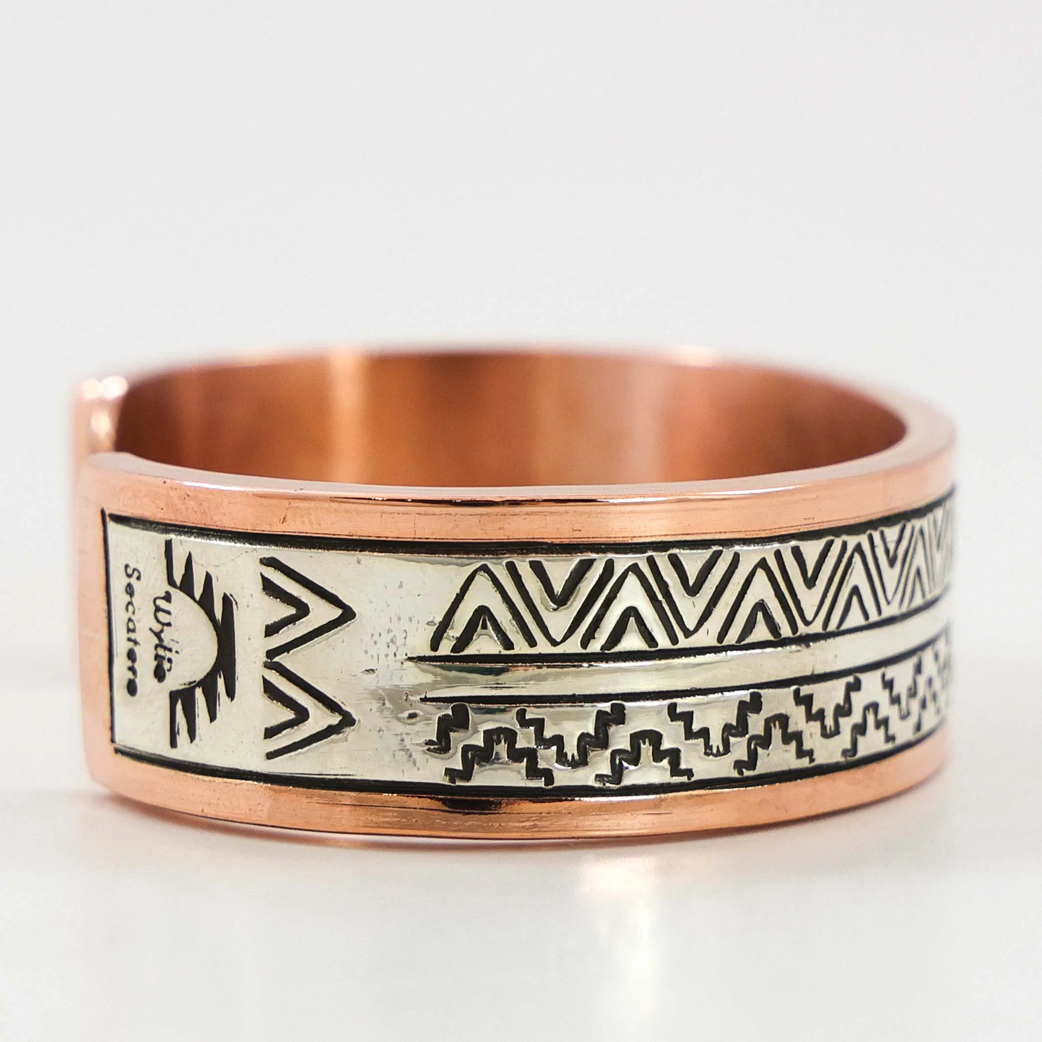 Silver and Copper Cuff - Image 4