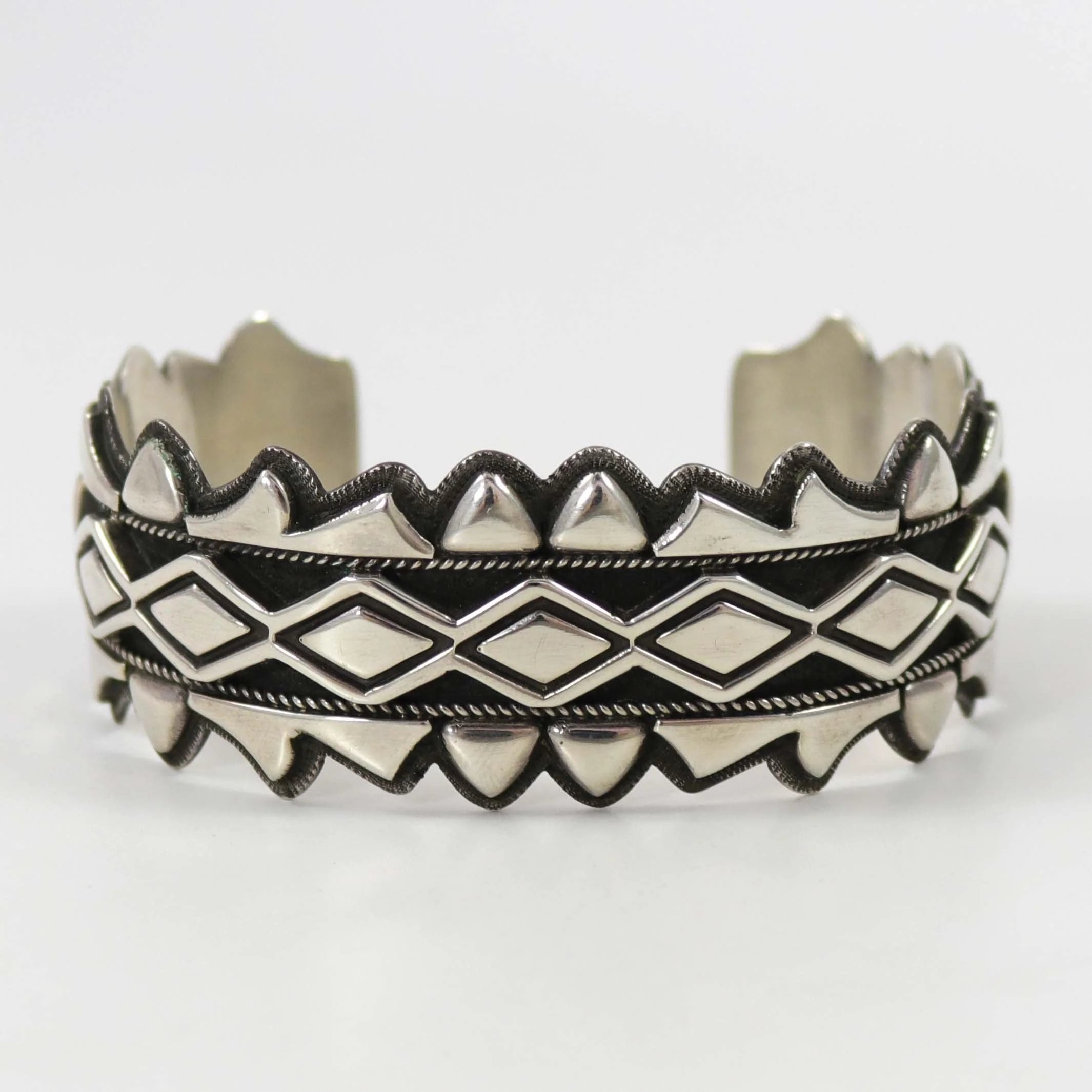 Silver Appliqué Cuff - Image 2