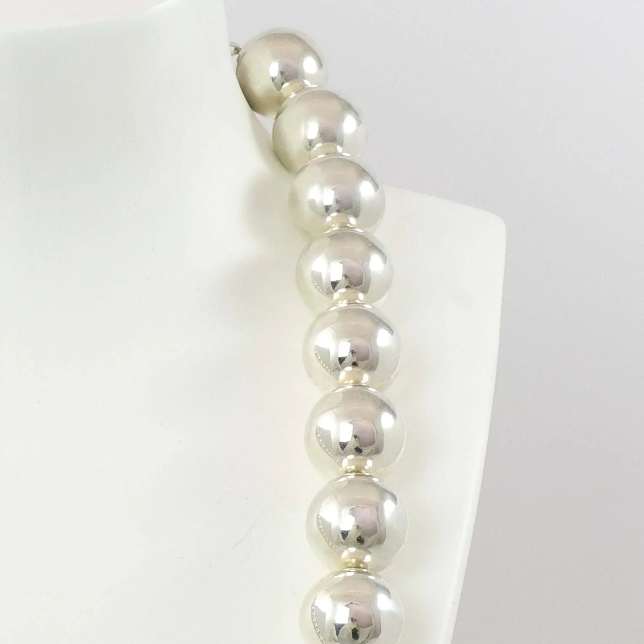 Silver Bead and Variscite Necklace - Image 5
