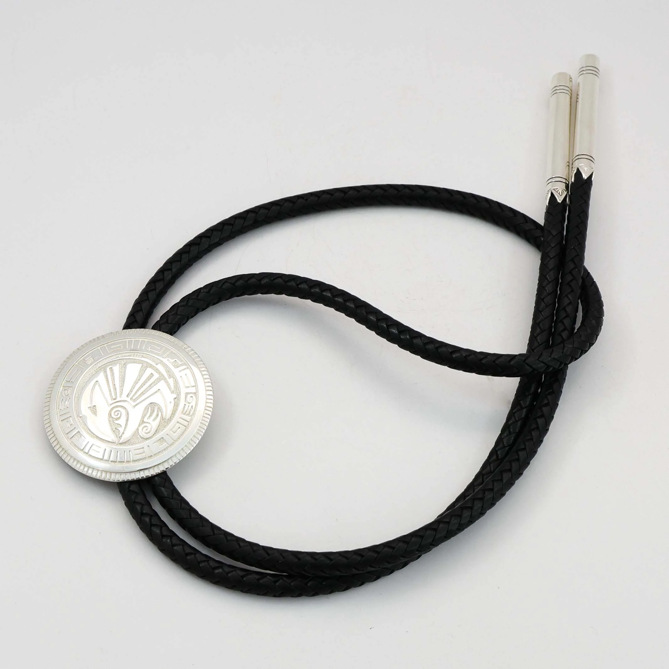 Silver Bear Bola Tie - Image 2