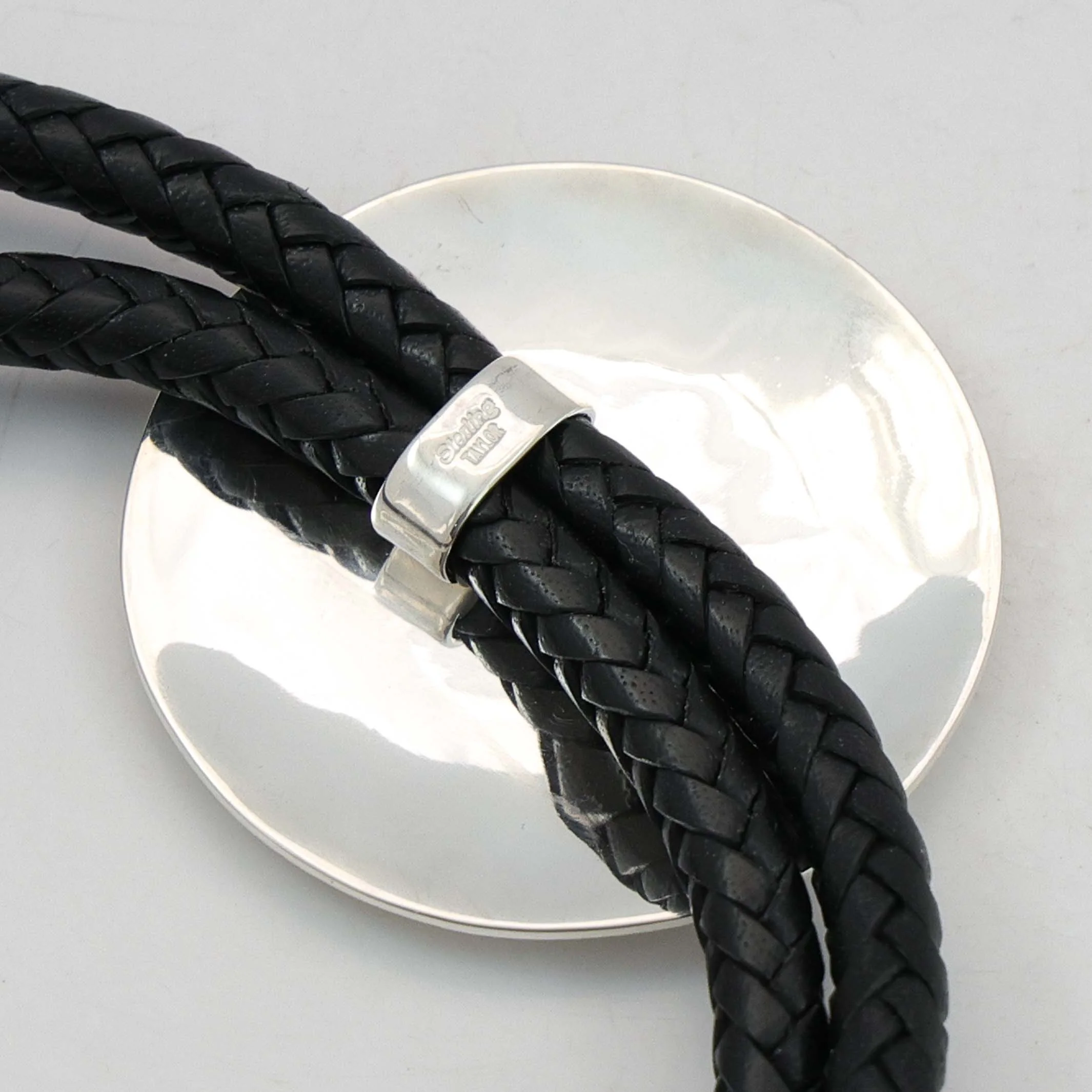 Silver Bear Bola Tie - Image 4