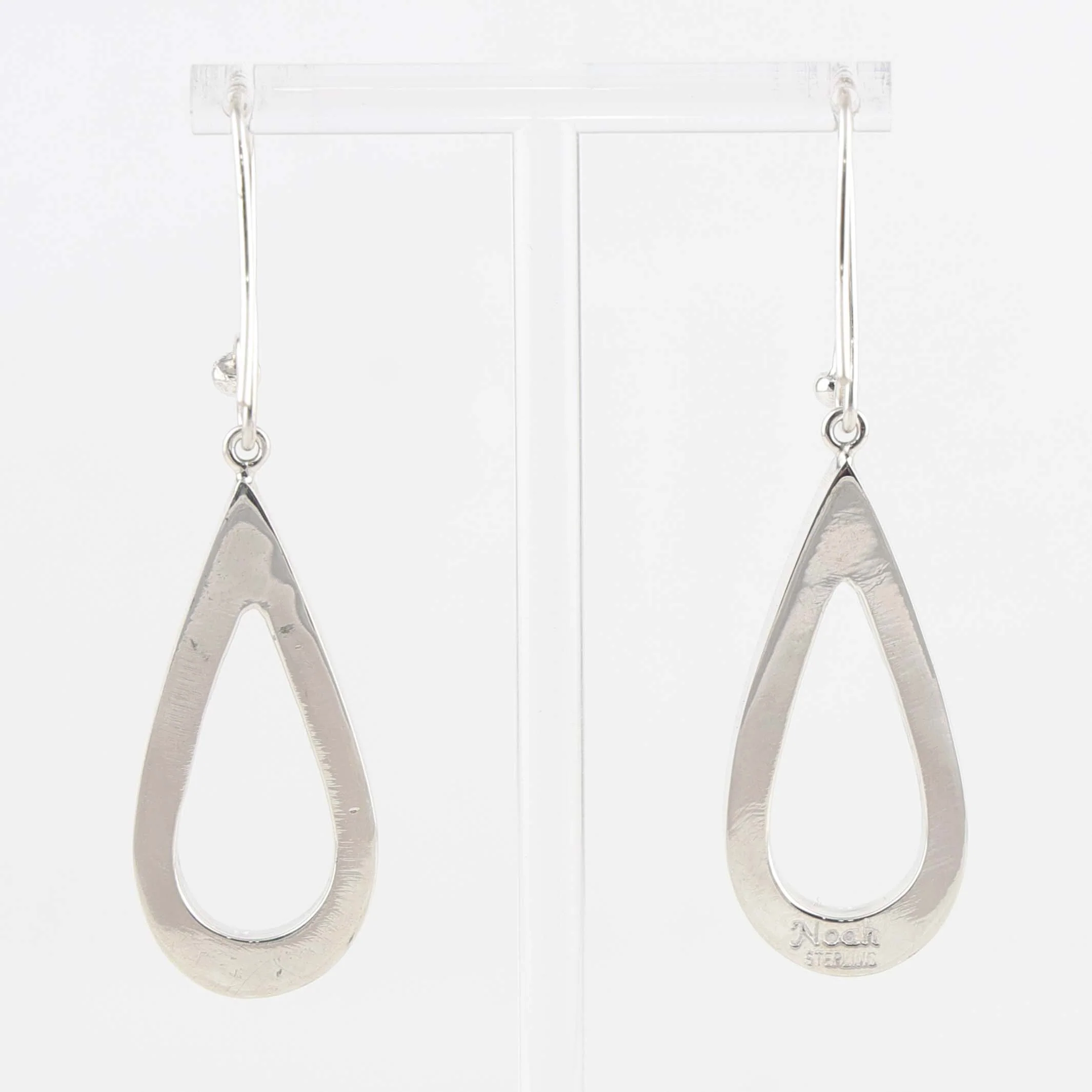 Silver Bell Turquoise Earrings - Image 2