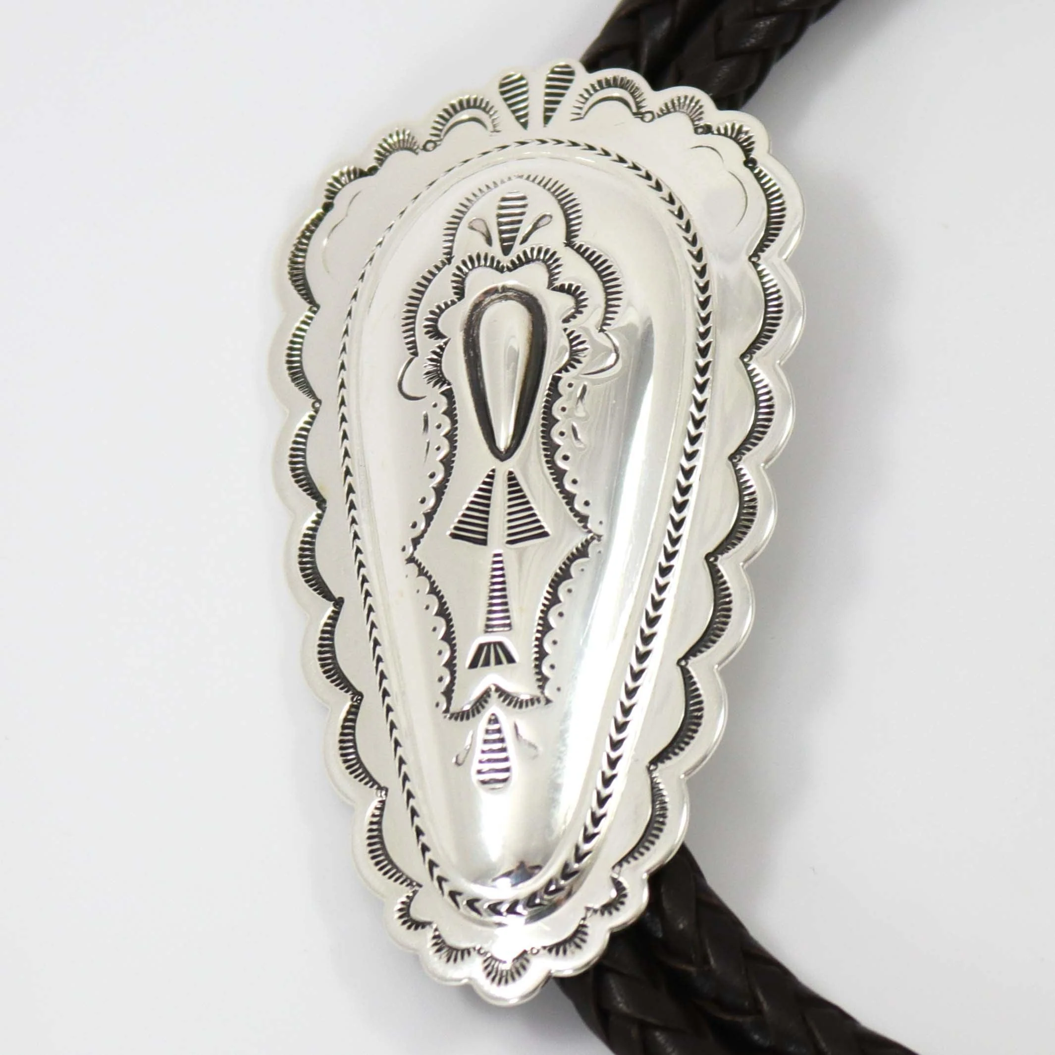Silver Bola Tie
