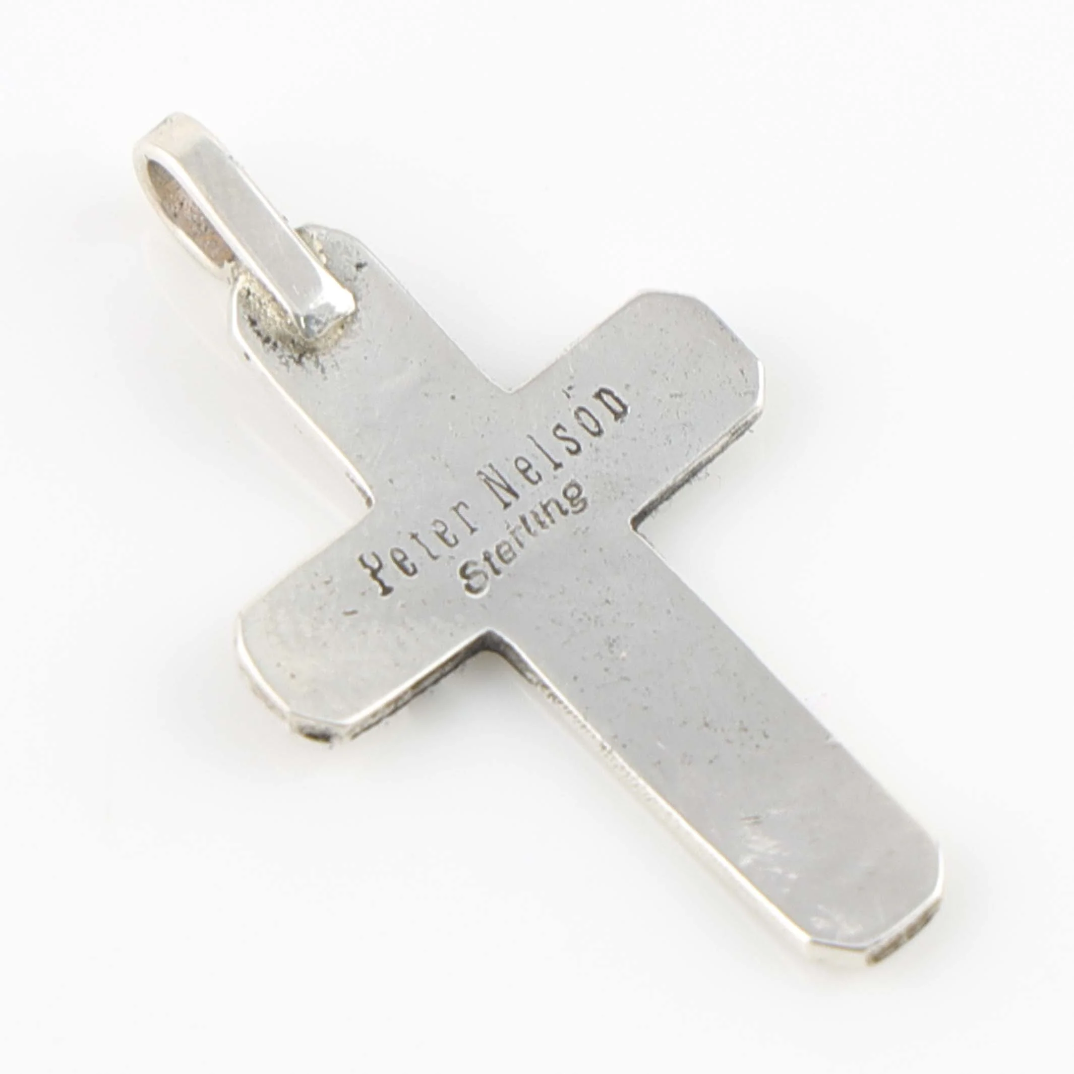 Silver Cross Pendant - Image 3