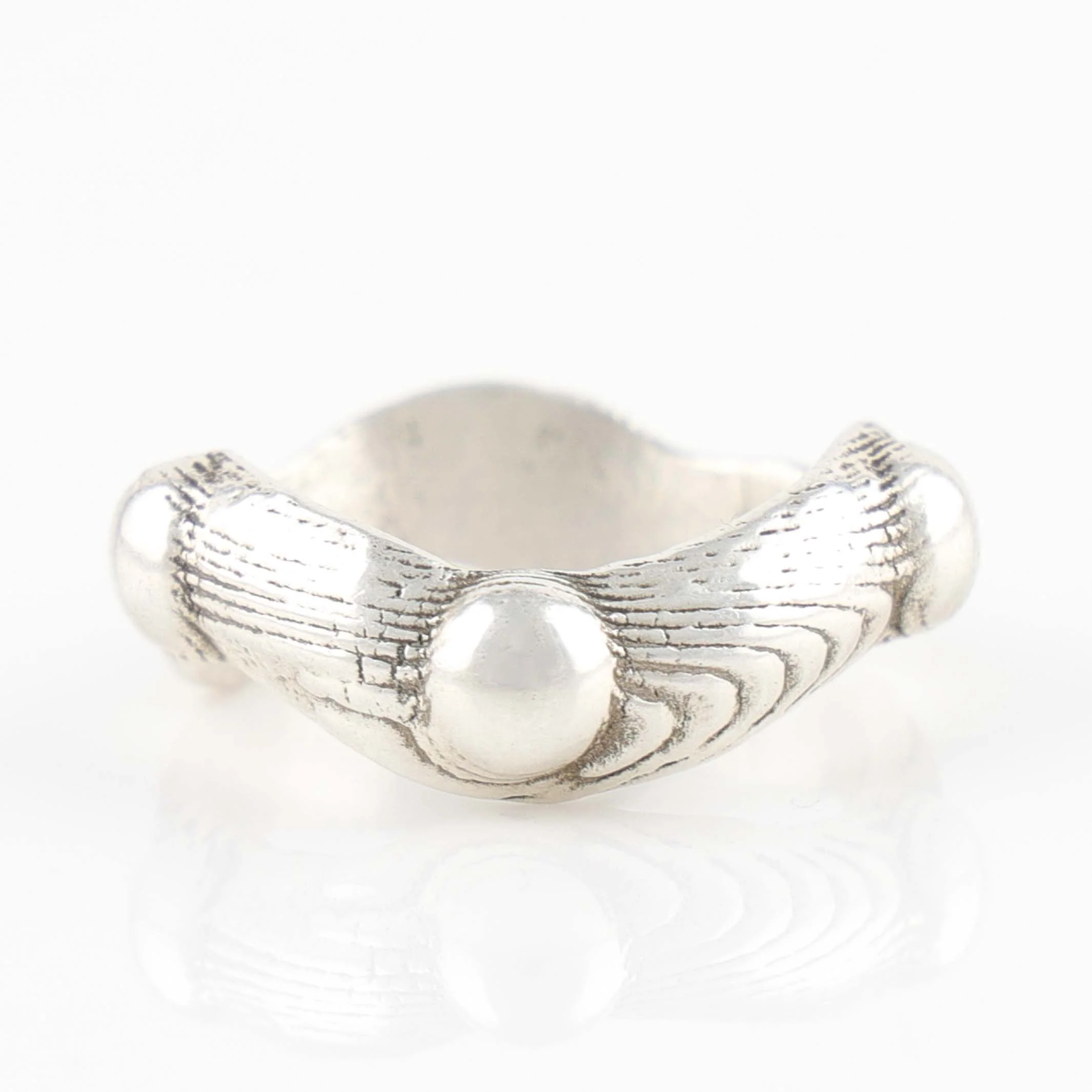 Silver Cuttlefish Ring