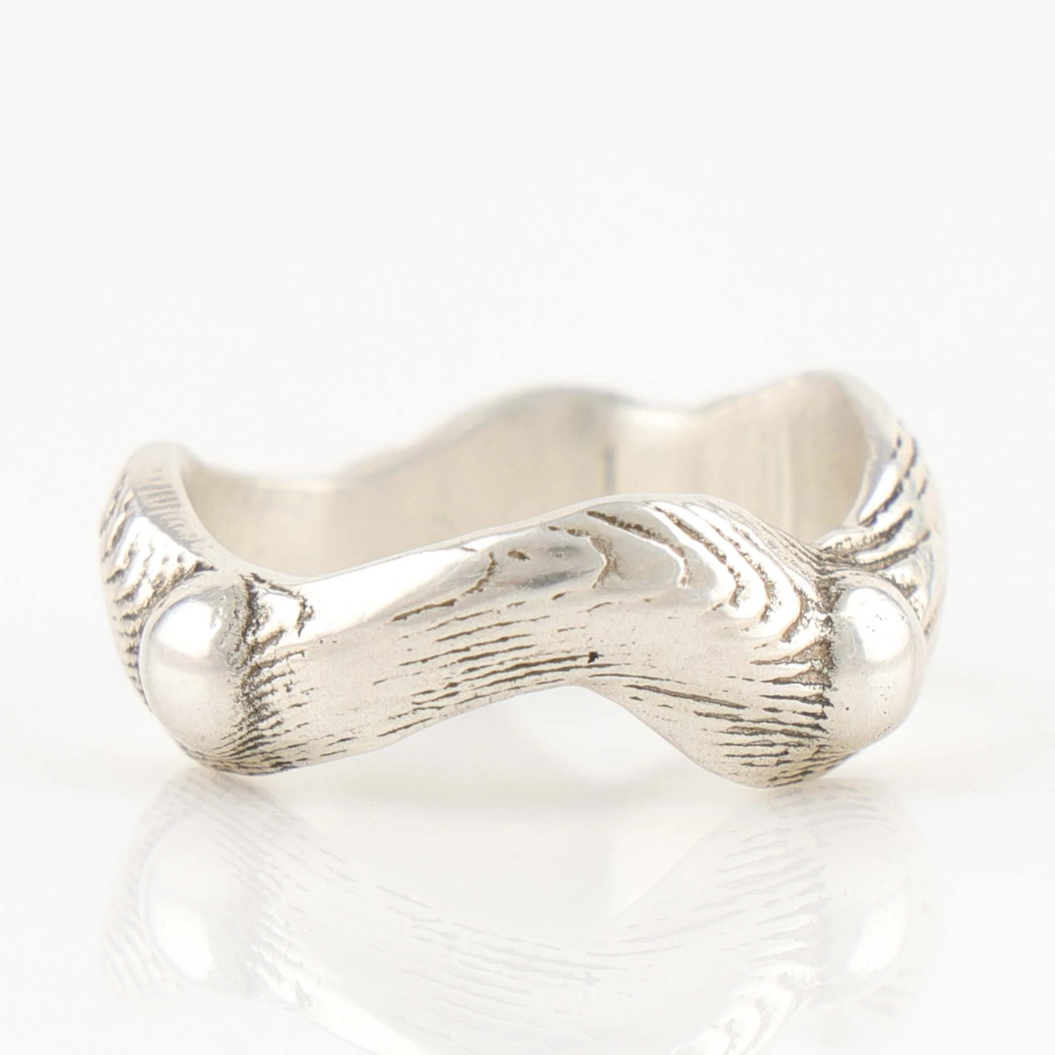 Silver Cuttlefish Ring - Image 2