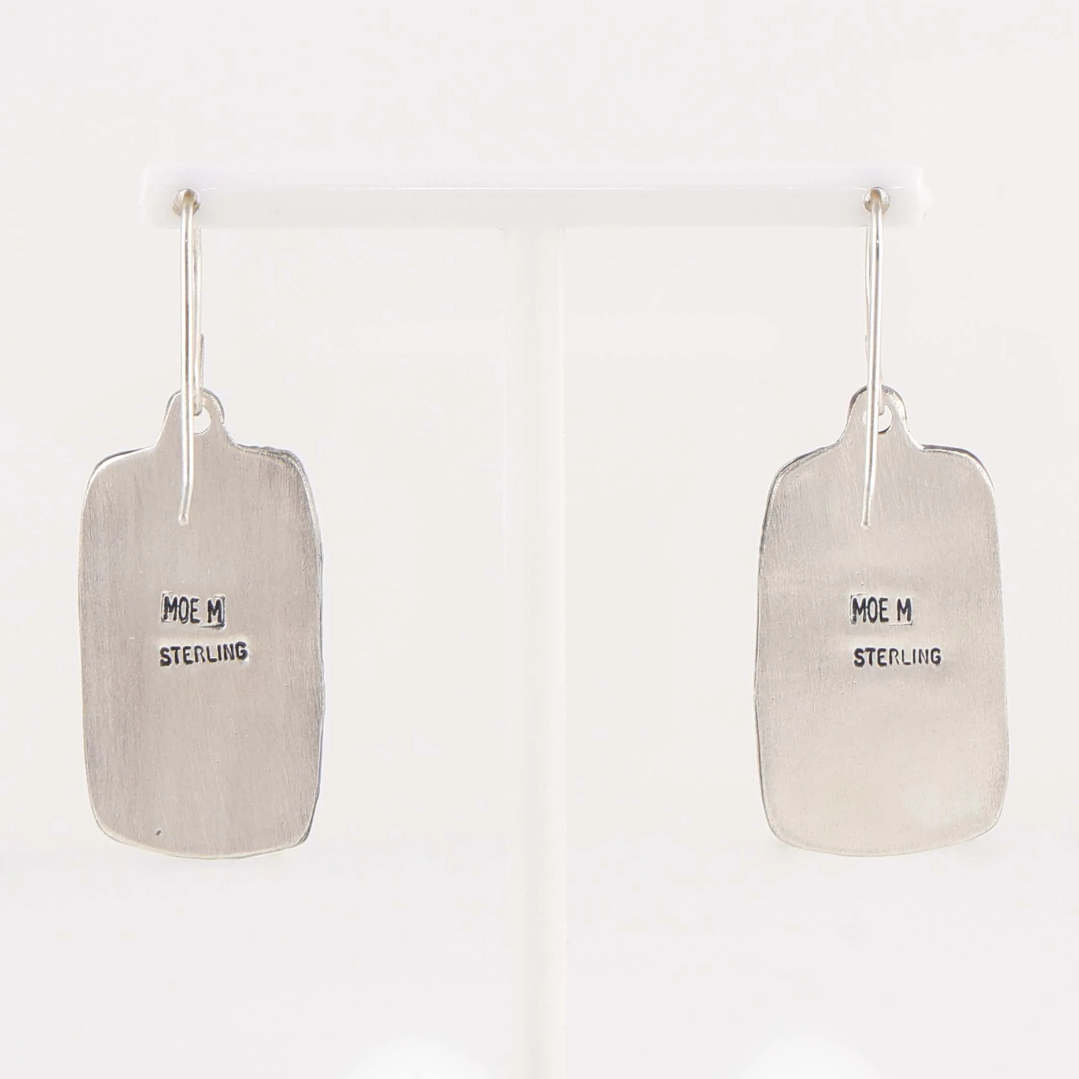 Silver Dangle Earrings - Image 2