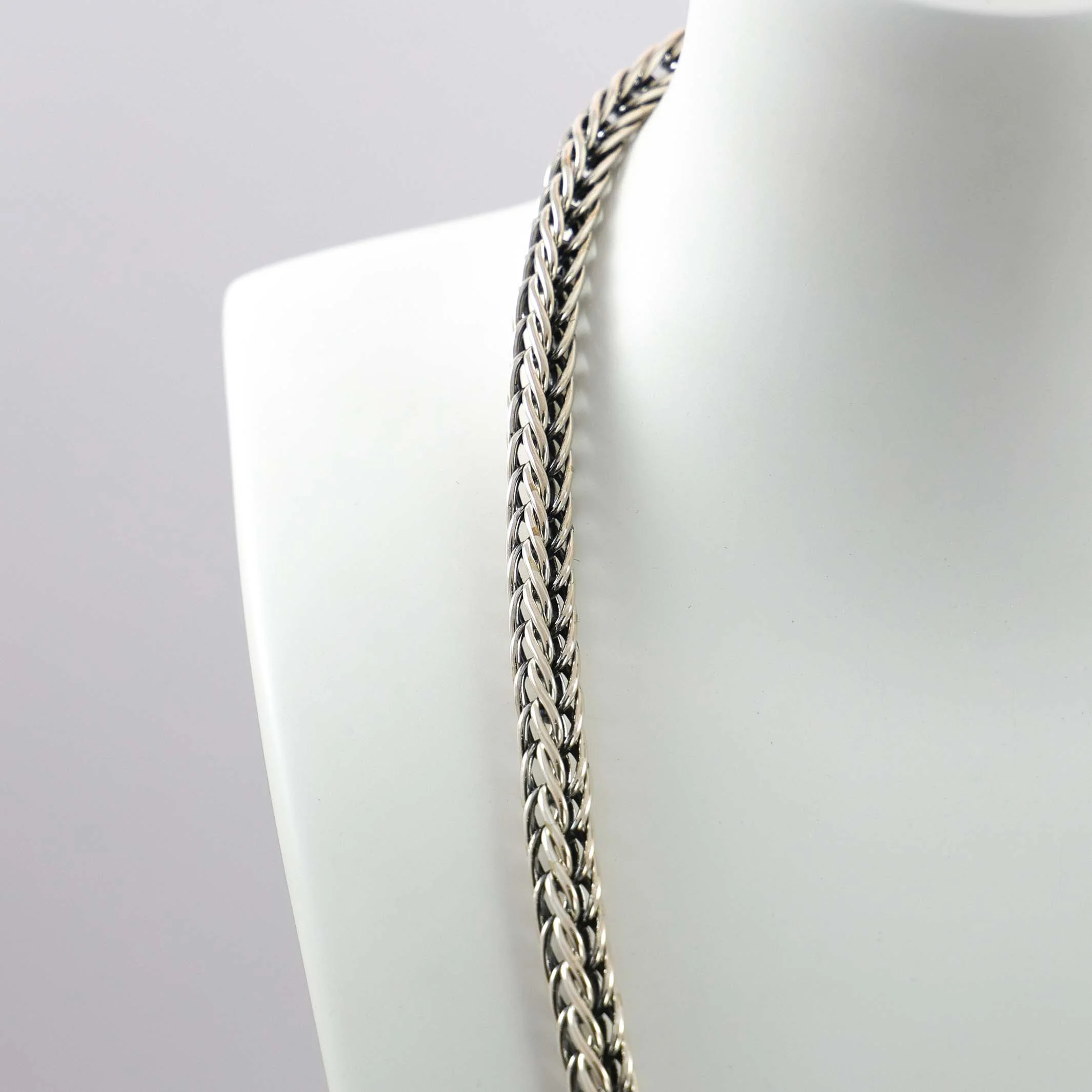 Silver Foxtail Necklace - Image 3