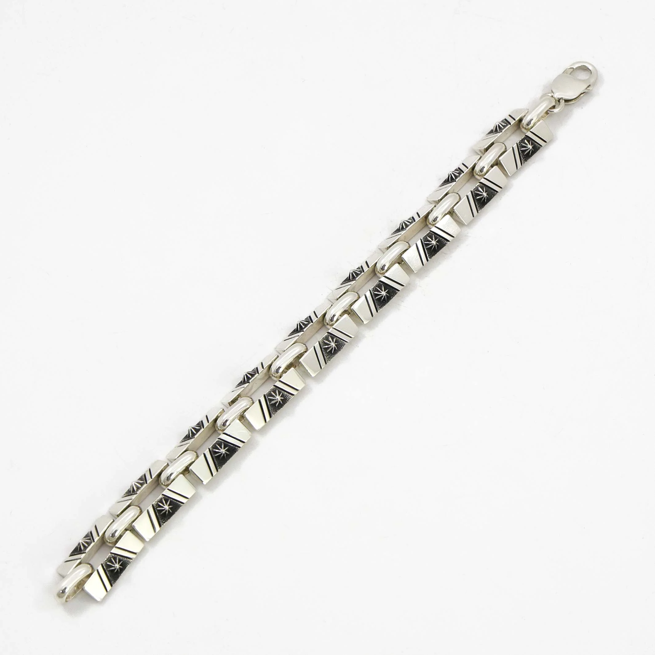 Silver Link Bracelet - Image 4