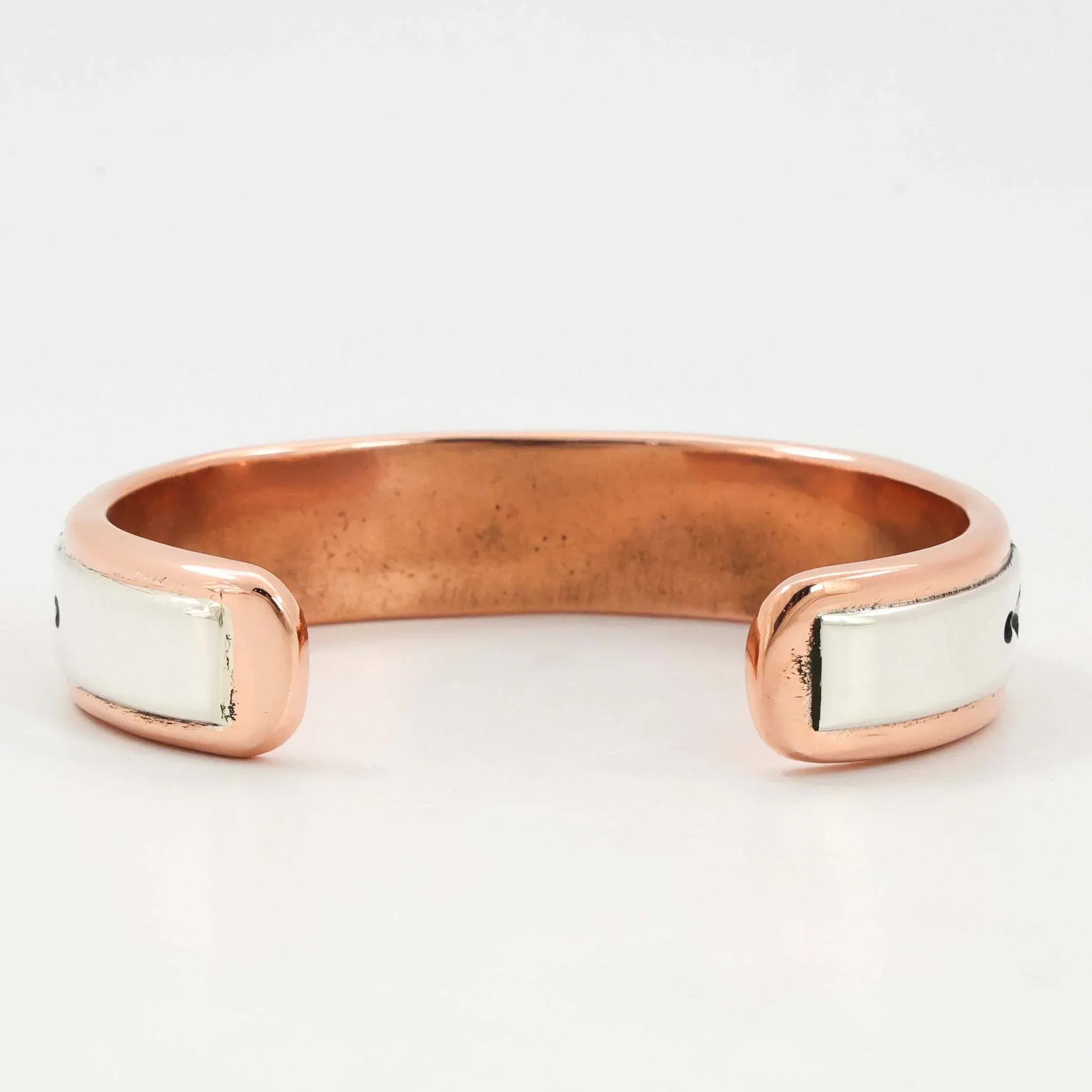 Silver on Copper Cuff - Image 4