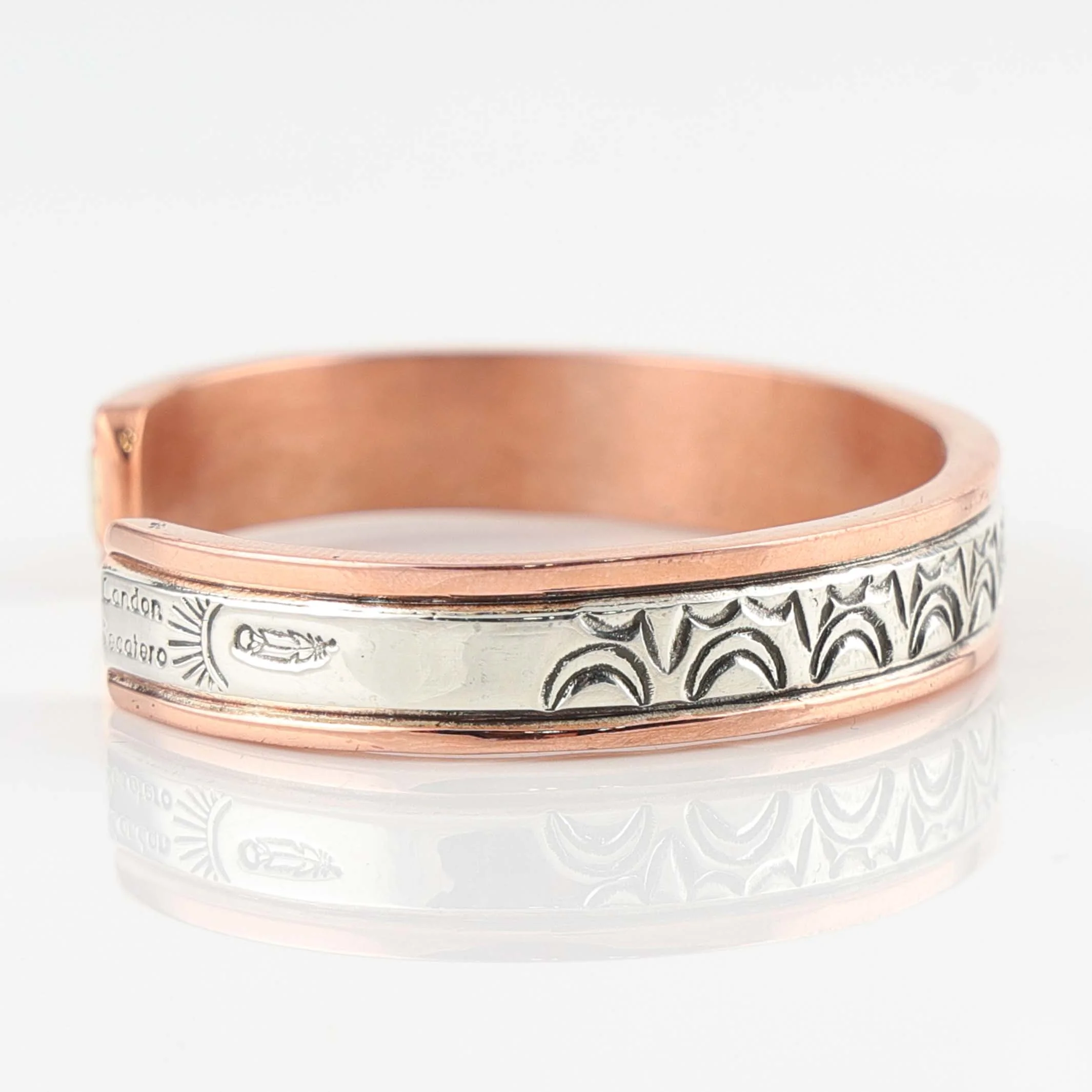 Silver on Copper Cuff - Image 3