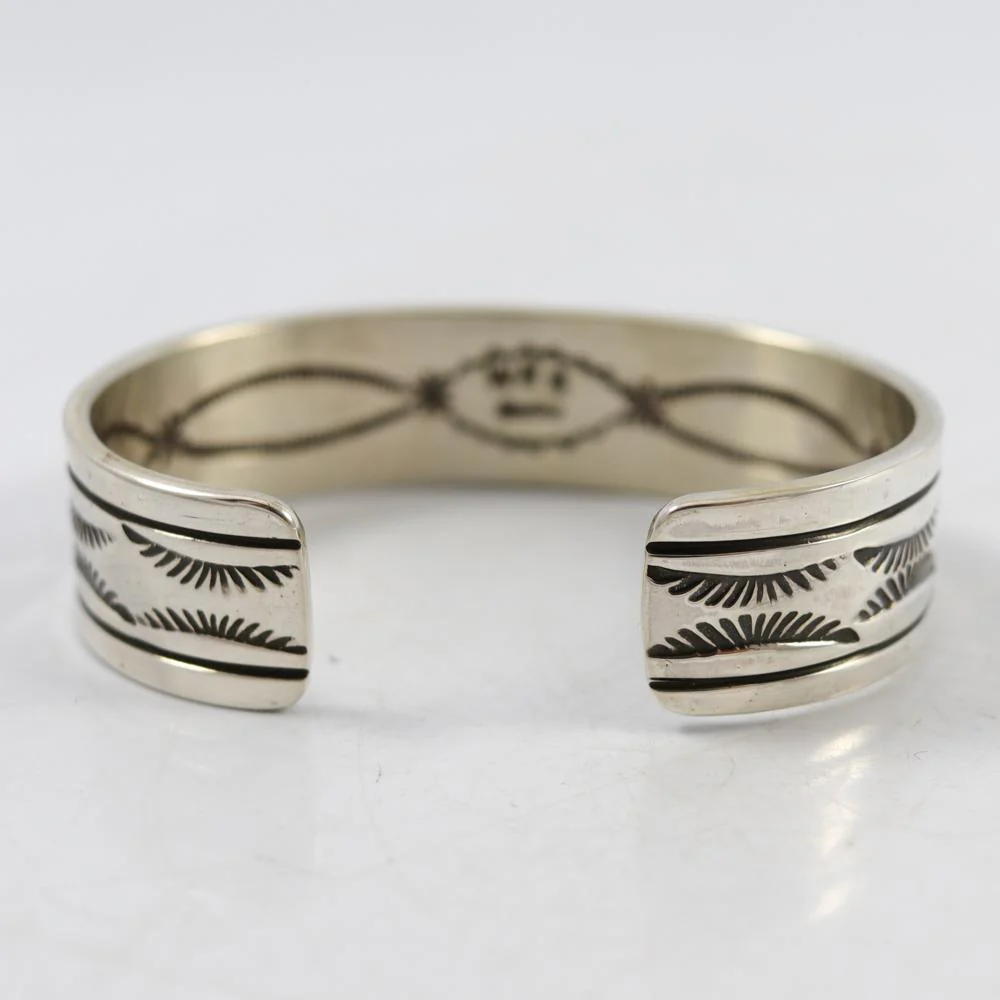 Silver Overlay Cuff - Image 4