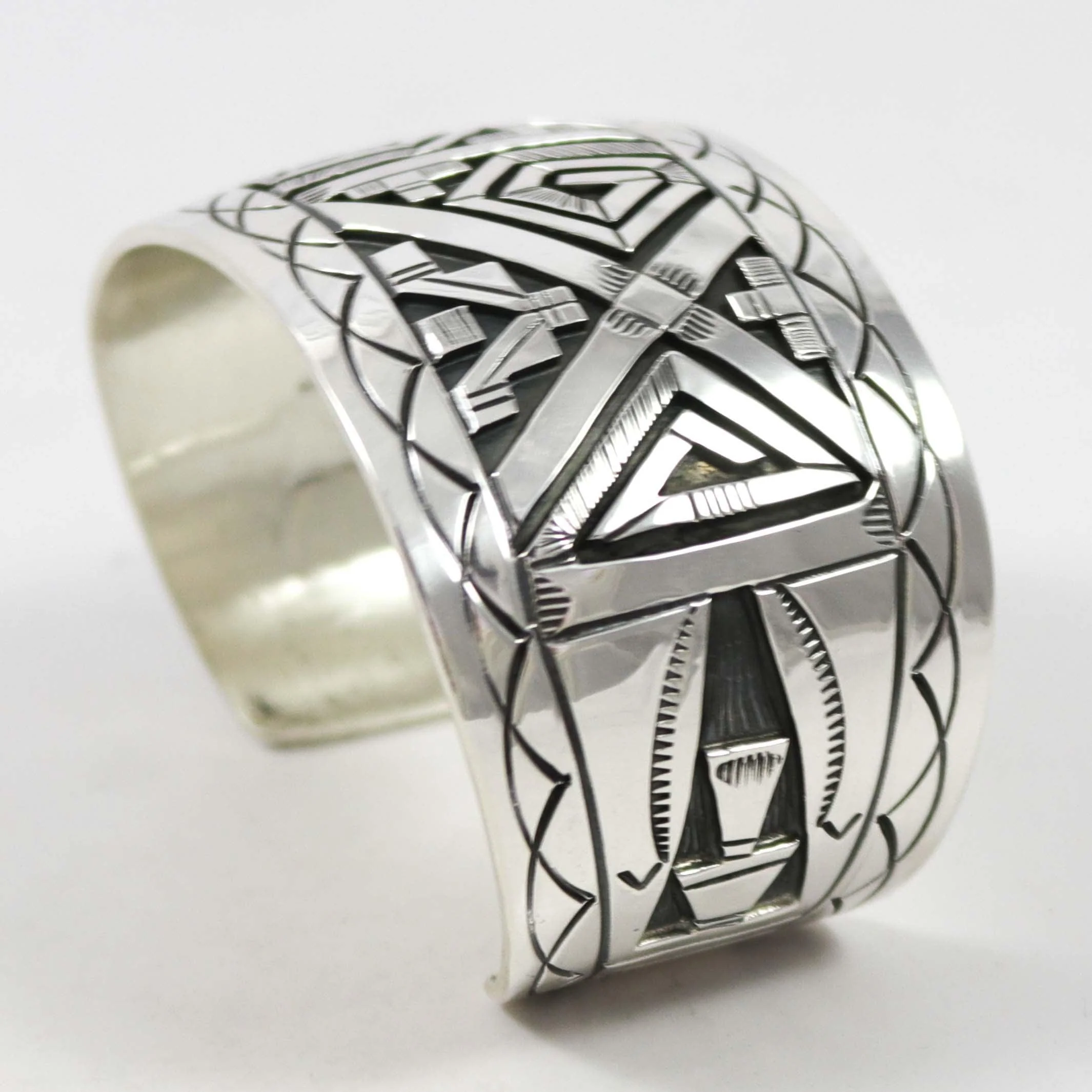 Silver Overlay Cuff - Image 3