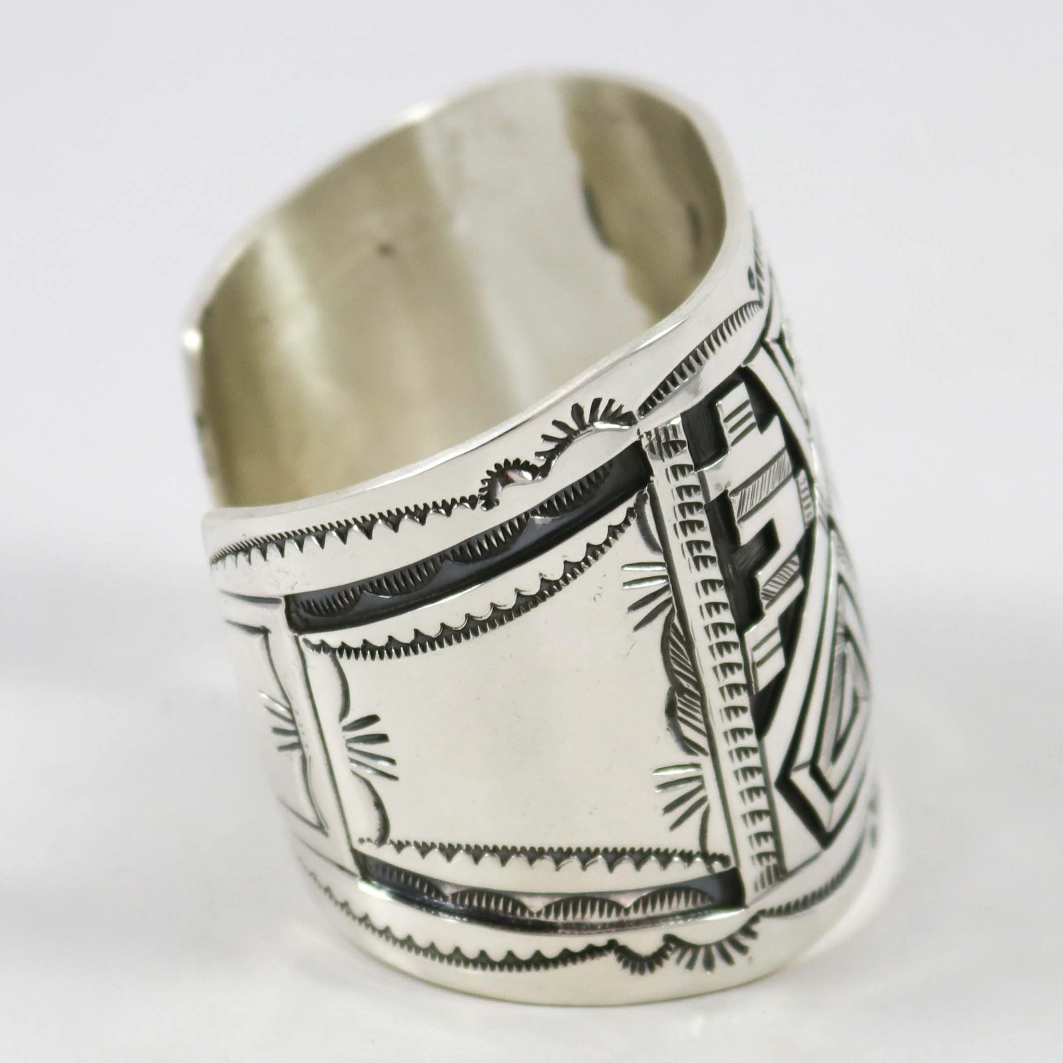 Silver Overlay Cuff - Image 4