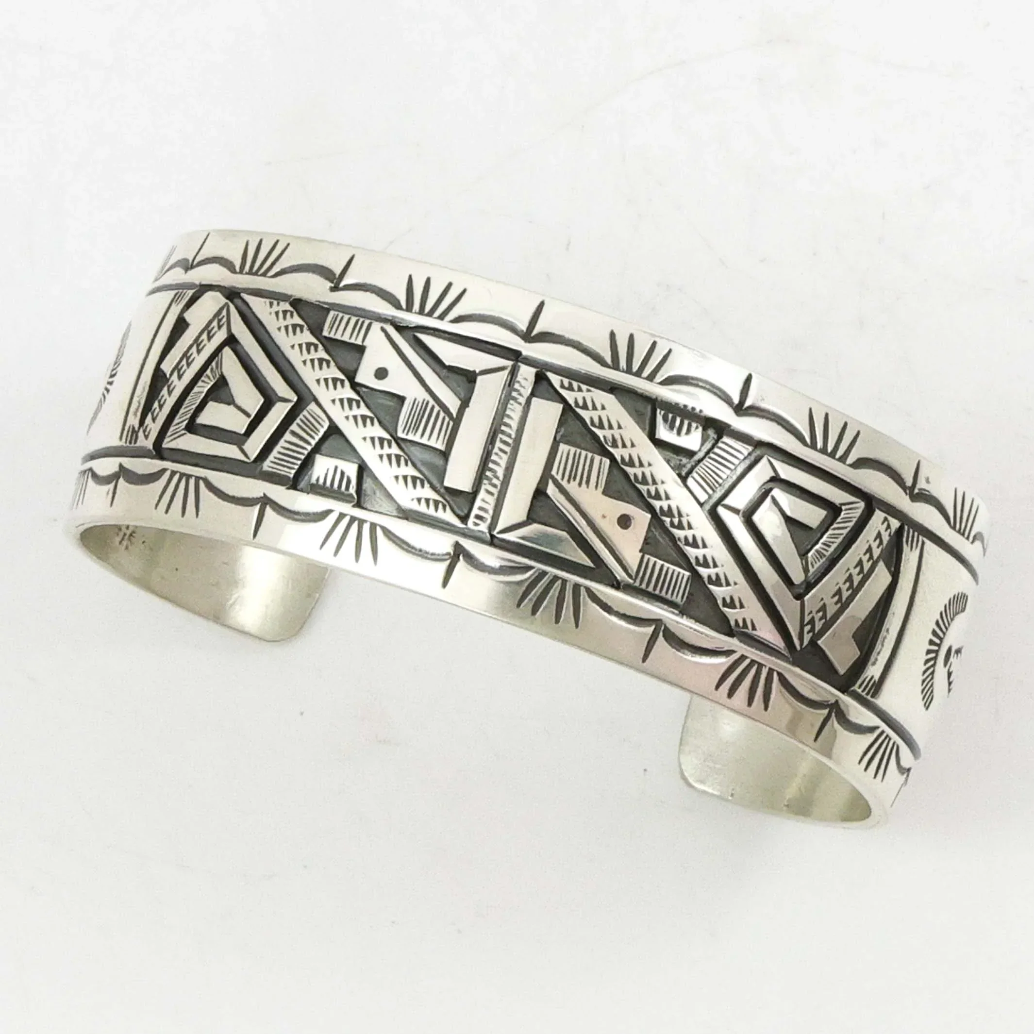 Silver Overlay Cuff