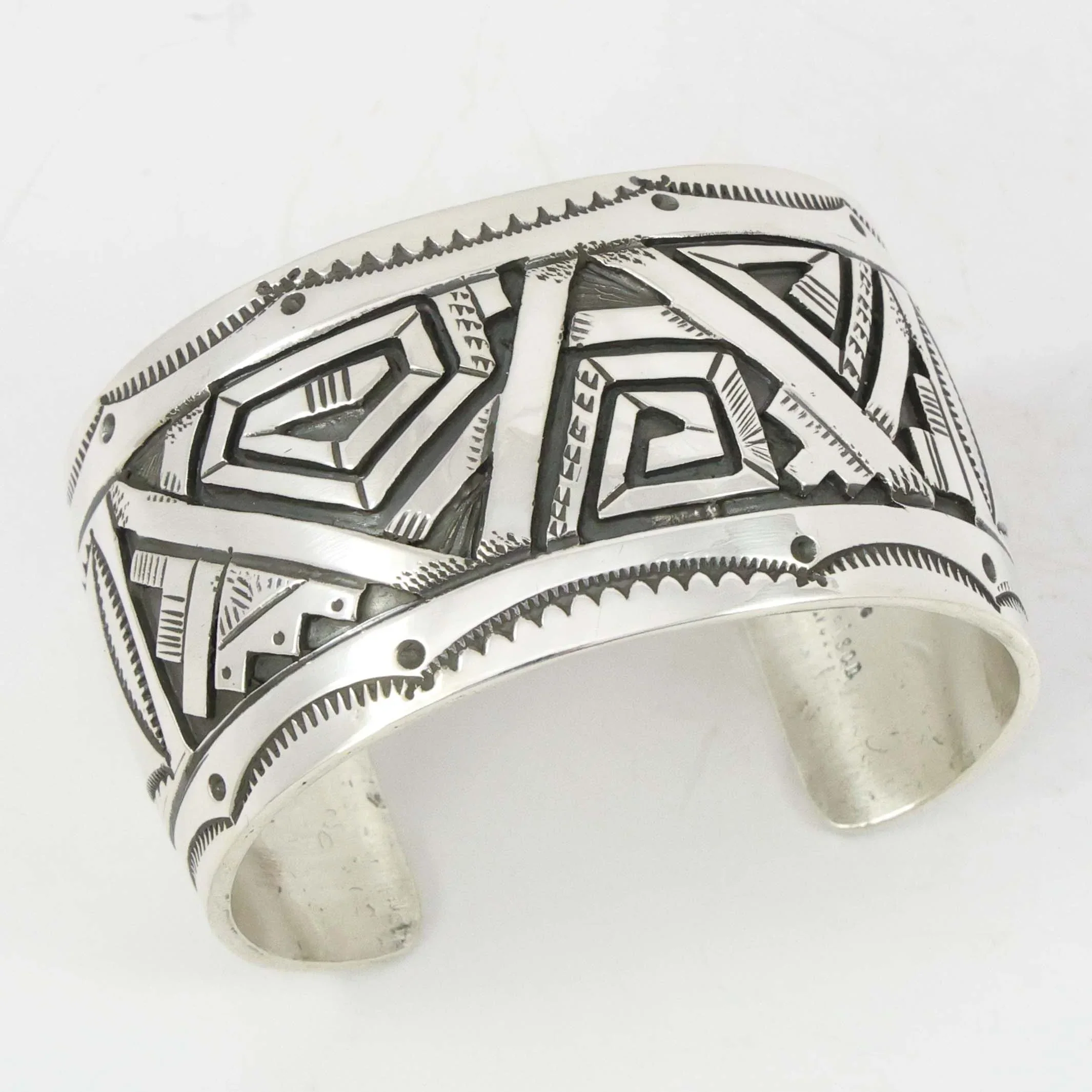 Silver Overlay Cuff