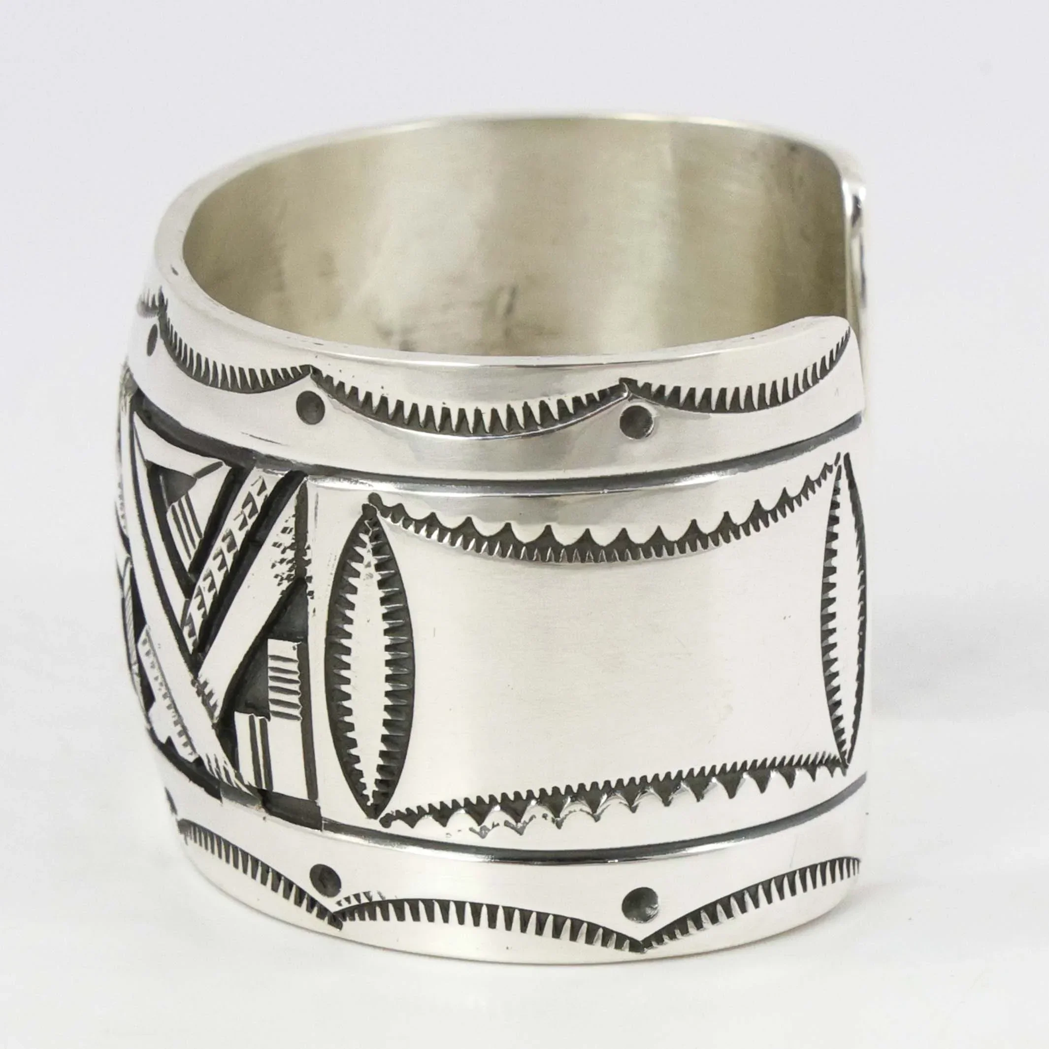 Silver Overlay Cuff - Image 4