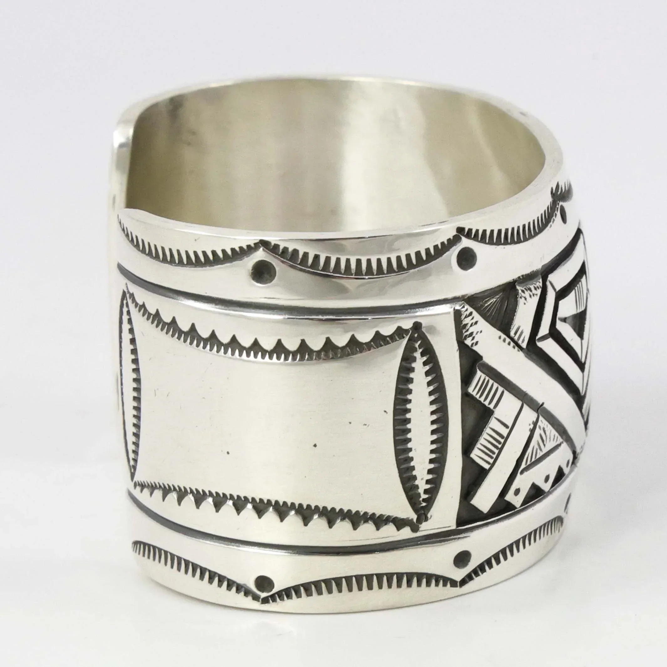 Silver Overlay Cuff - Image 5