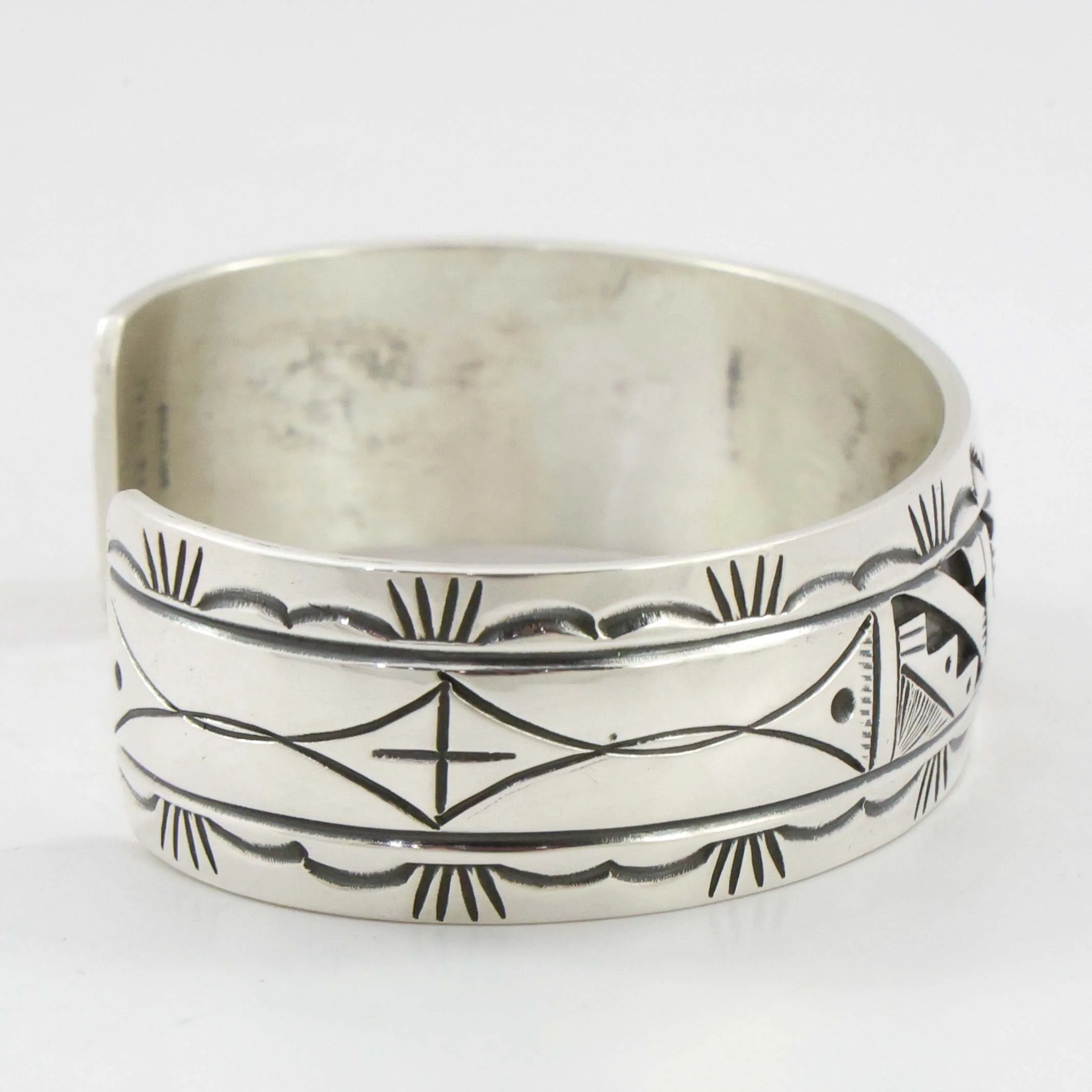 Silver Overlay Cuff - Image 3