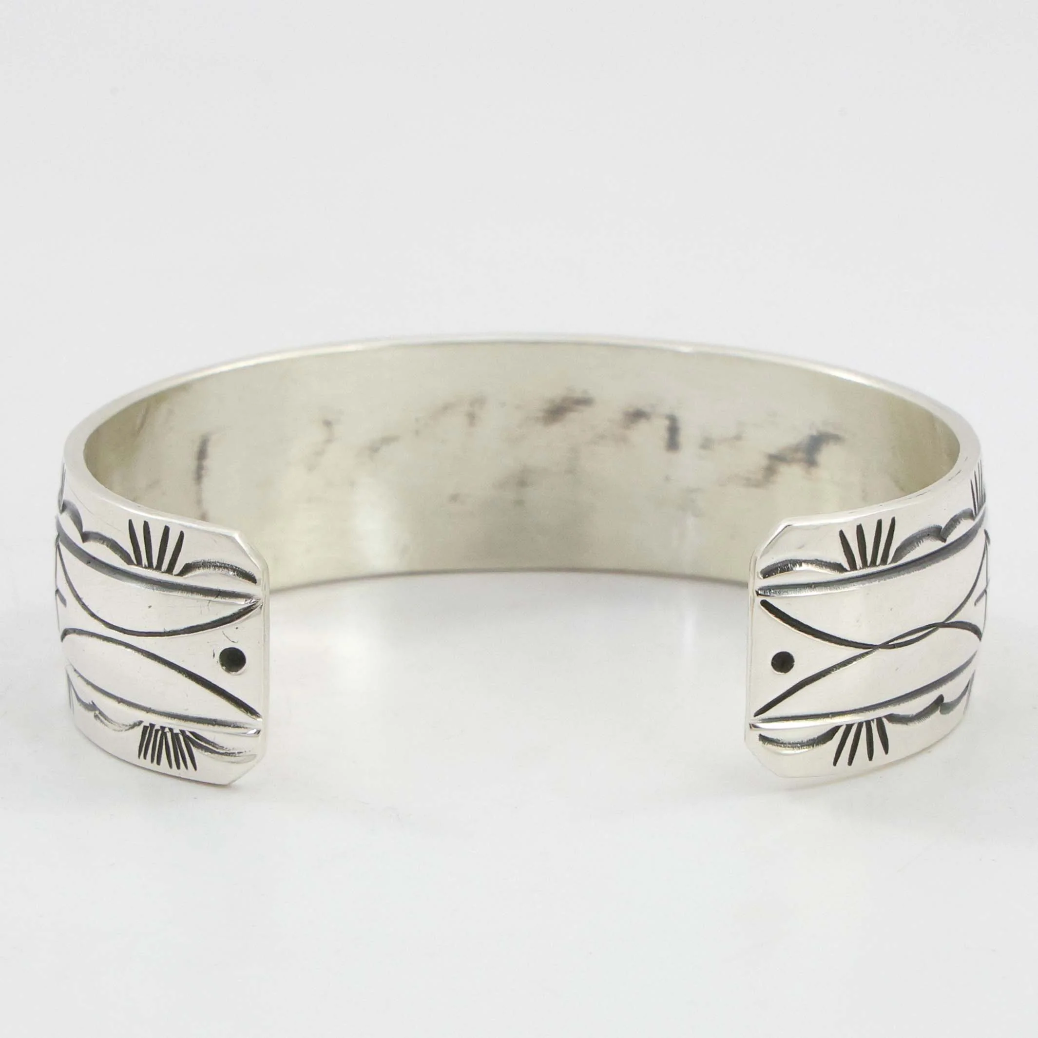 Silver Overlay Cuff - Image 4