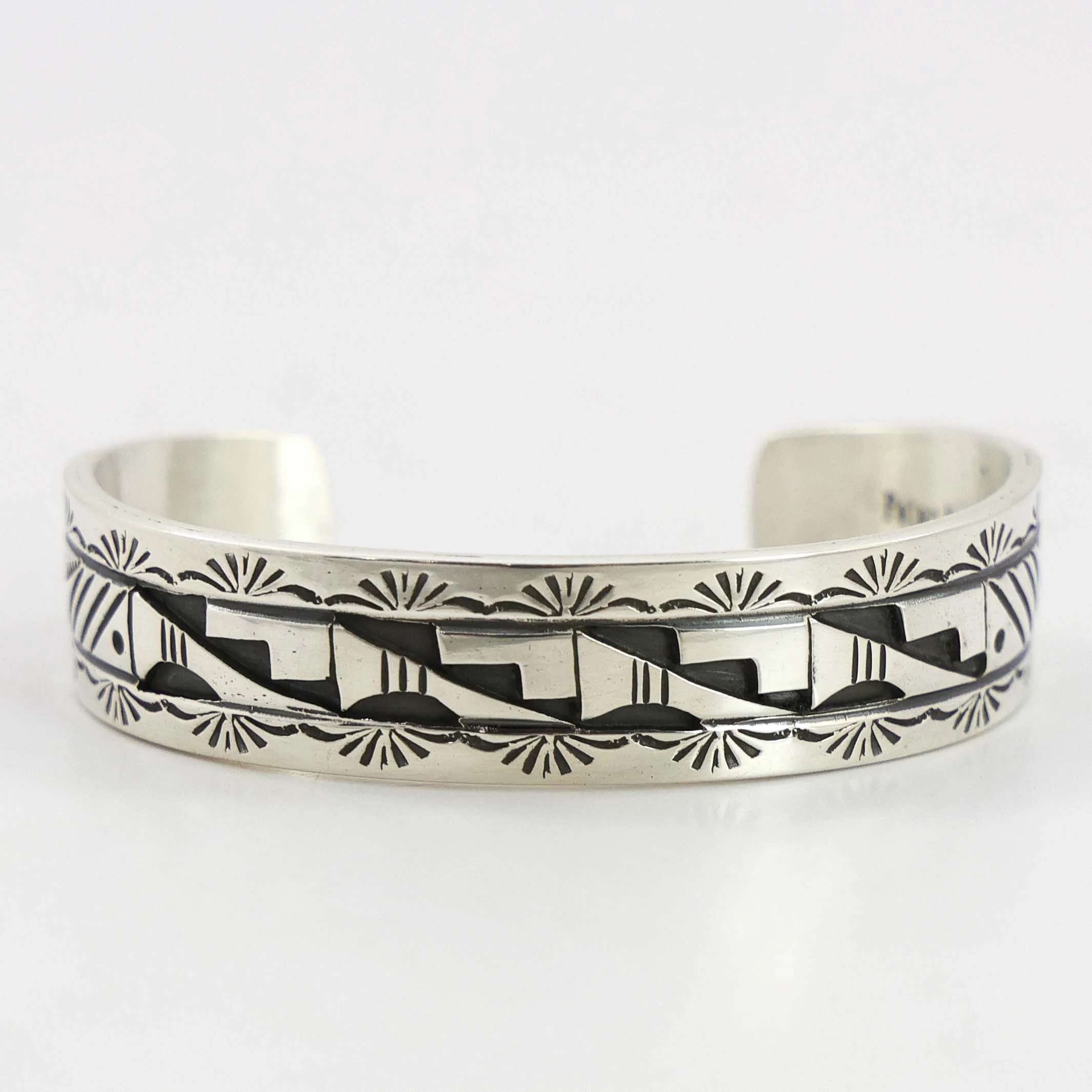 Silver Overlay Cuff