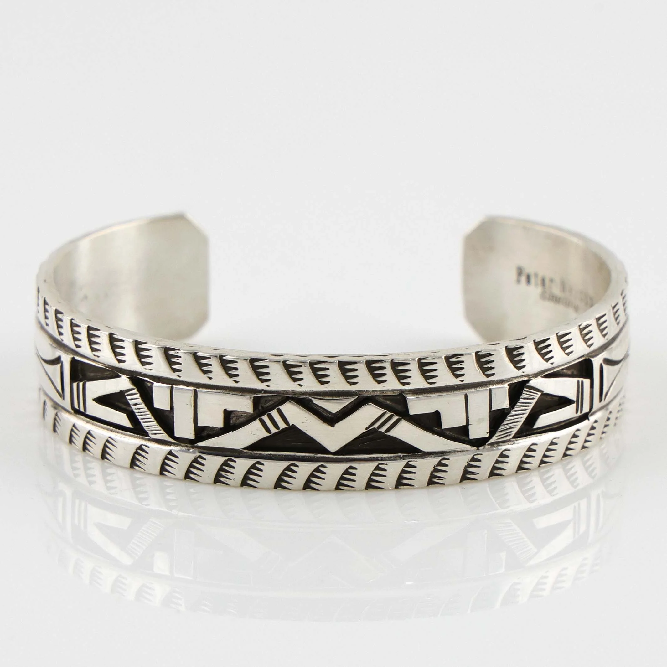 Silver Overlay Cuff