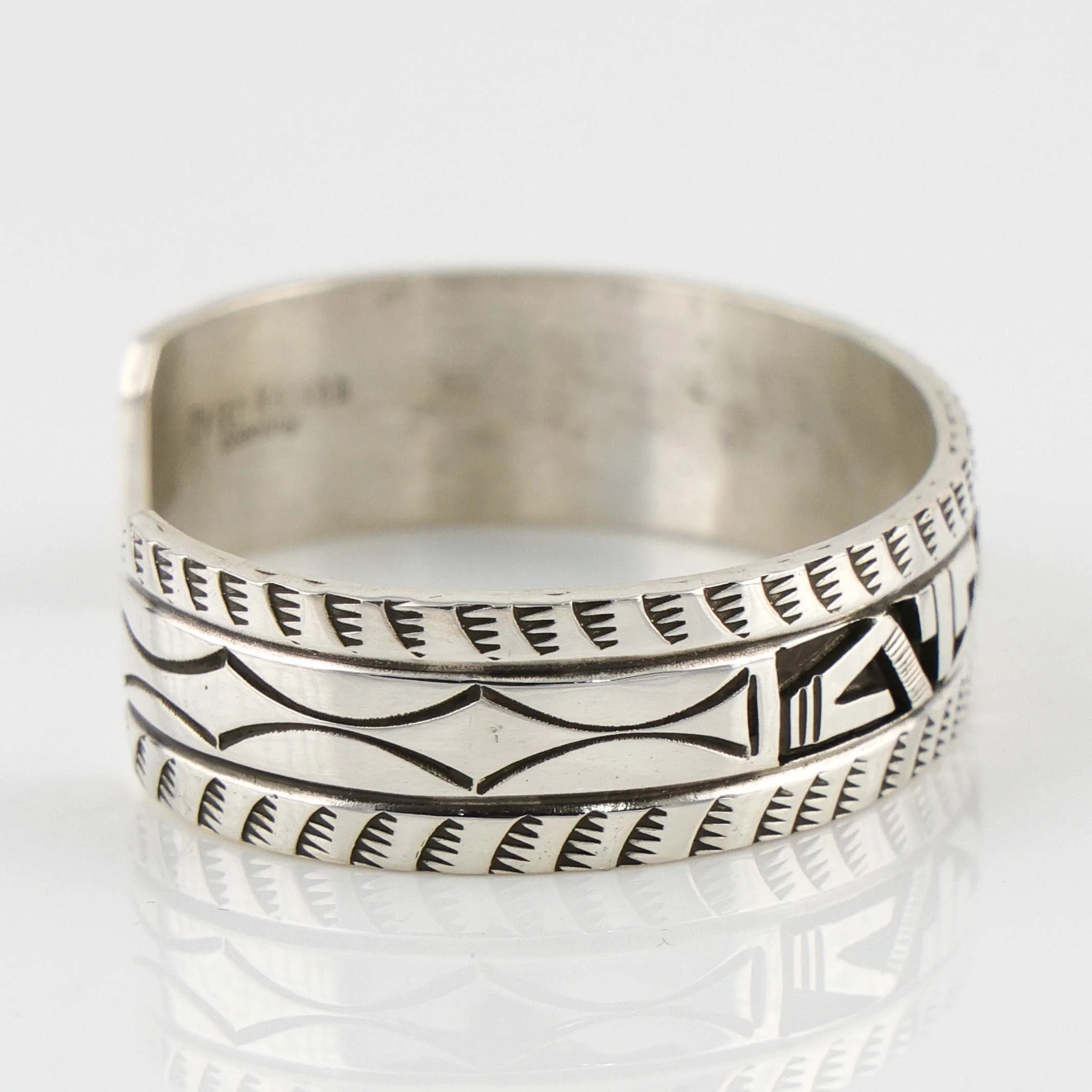 Silver Overlay Cuff - Image 3