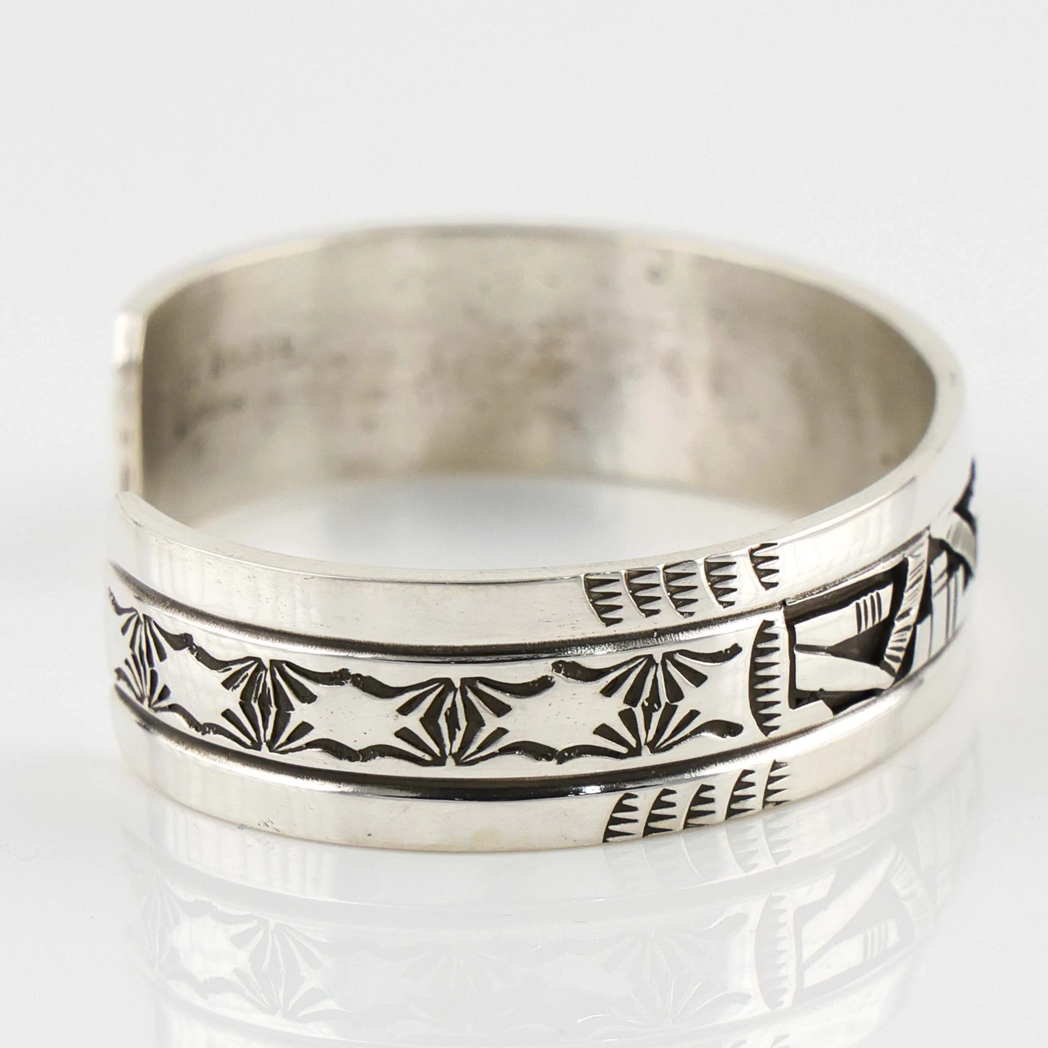 Silver Overlay Cuff - Image 3