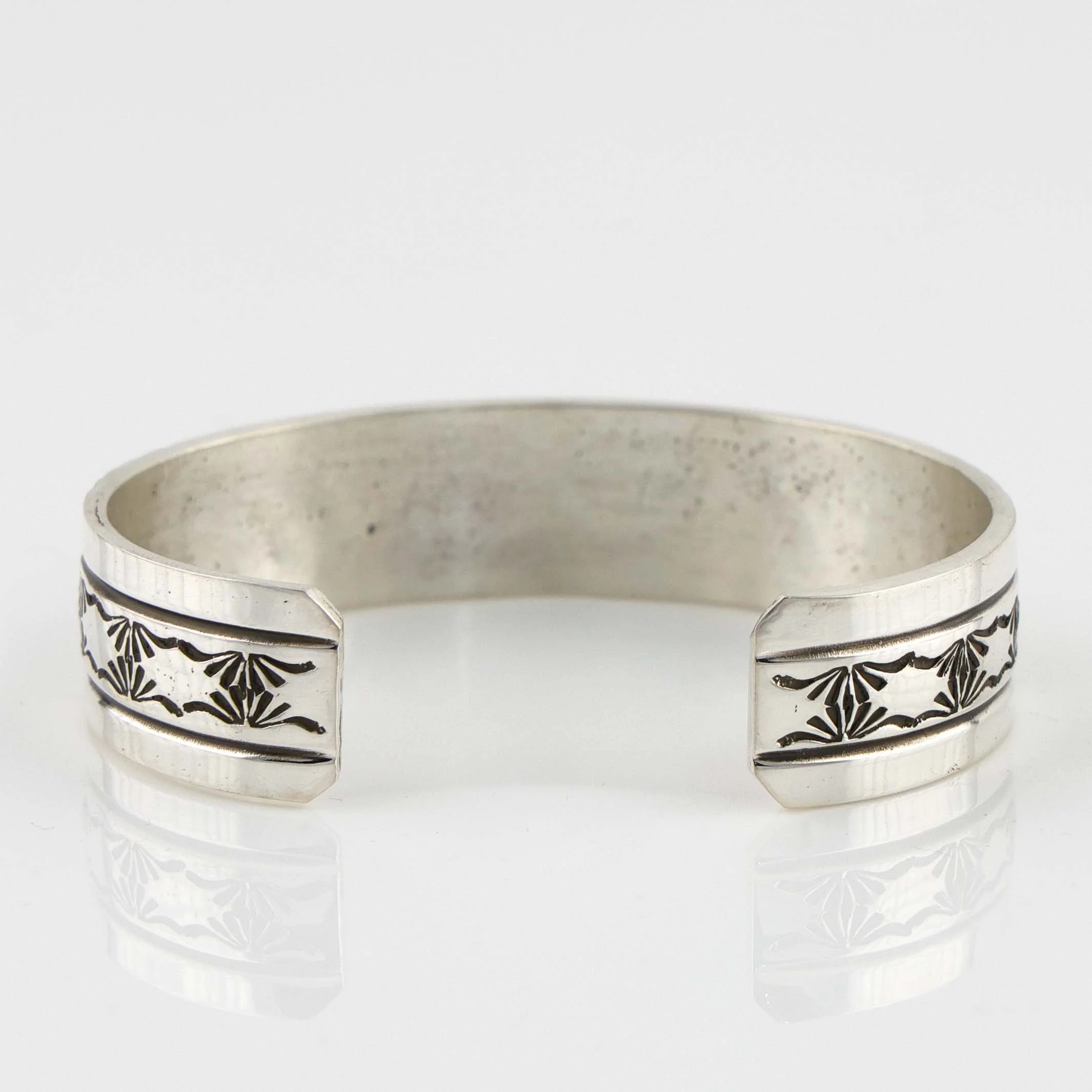 Silver Overlay Cuff - Image 4