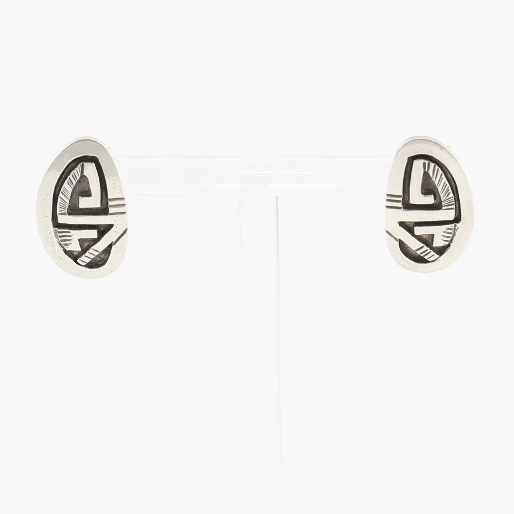 Silver Overlay Earrings