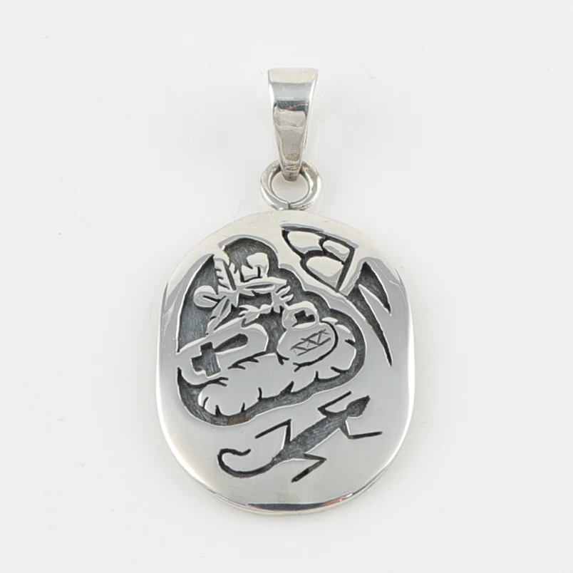 Silver Overlay Pendant