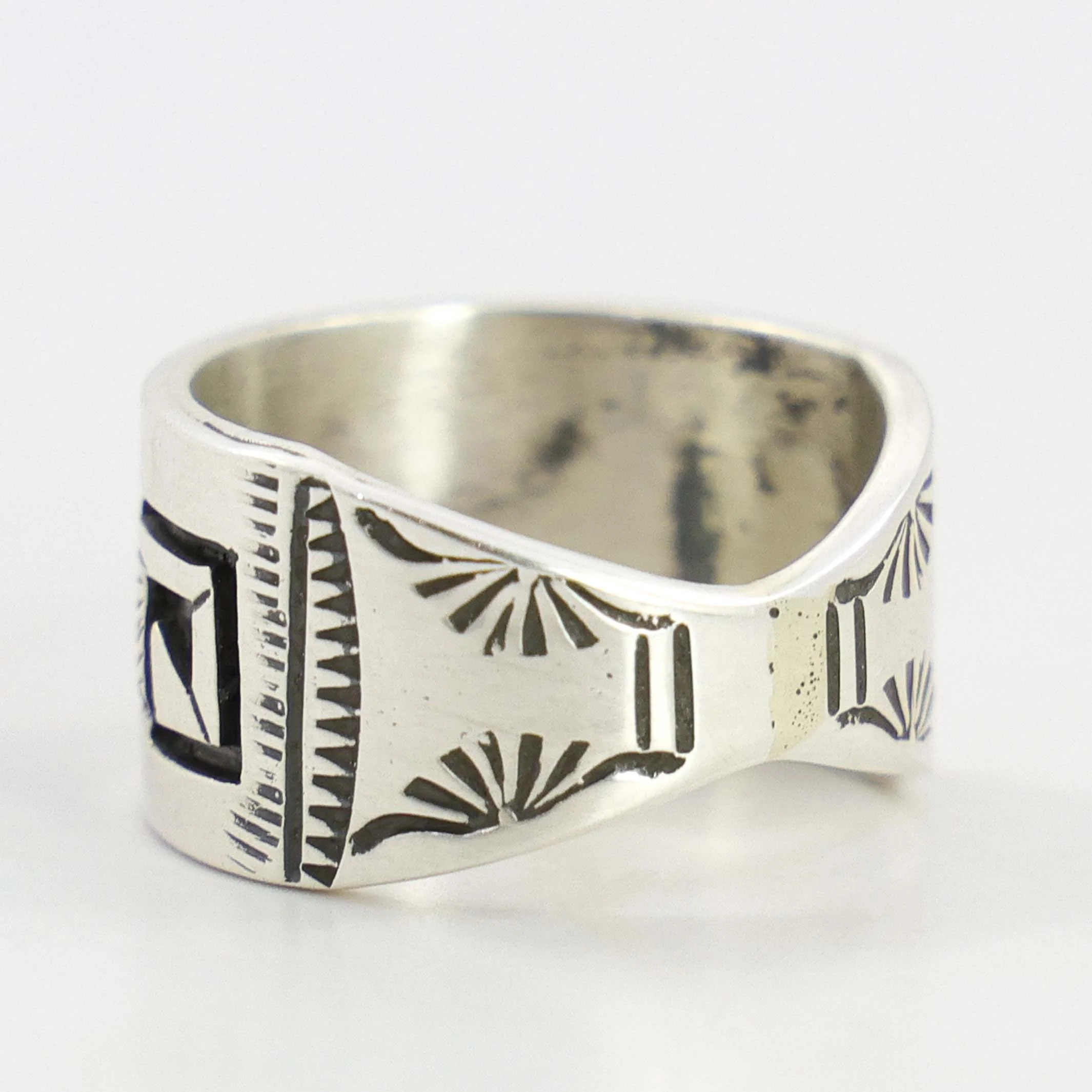 Silver Overlay Ring - Image 3