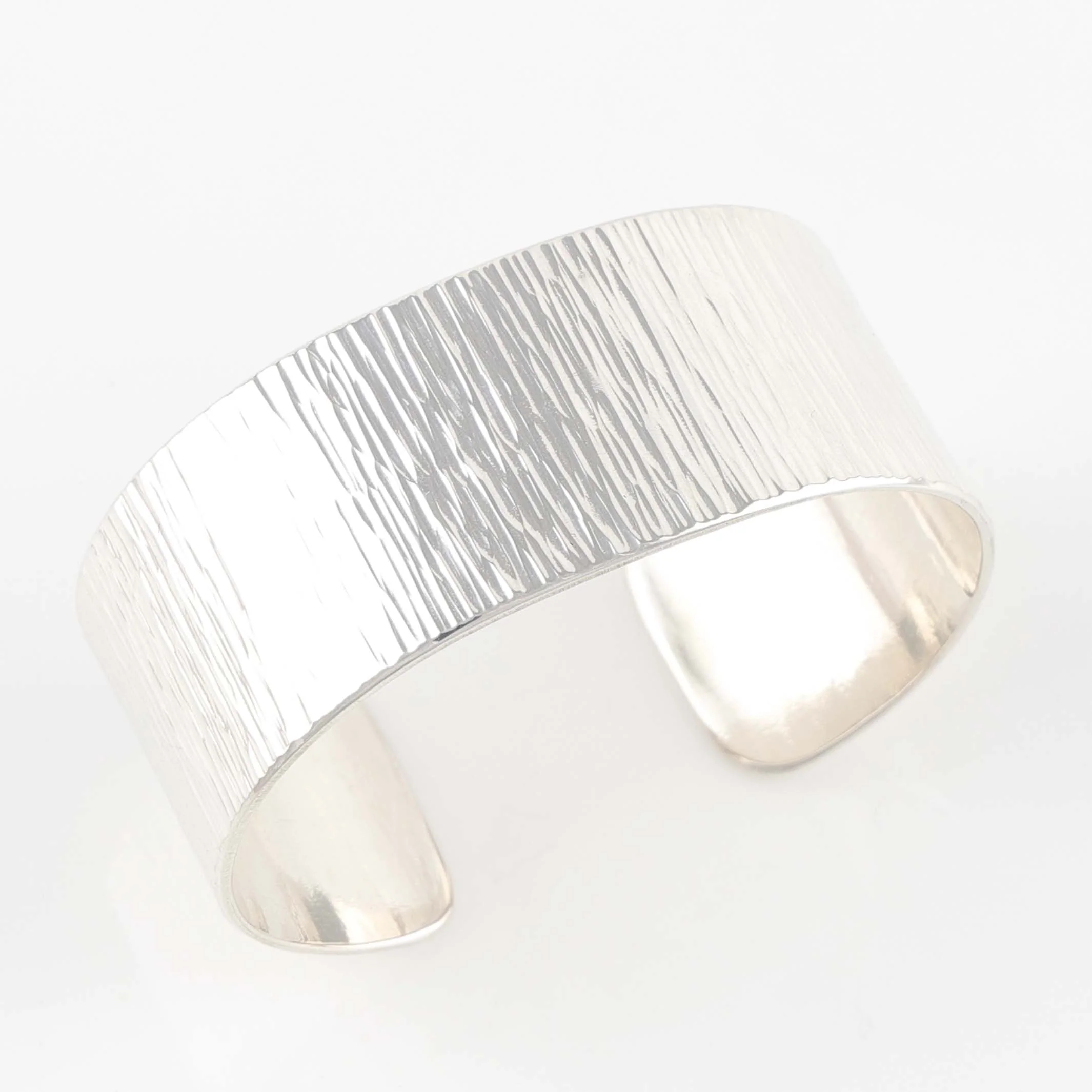 Silver Rain Cuff