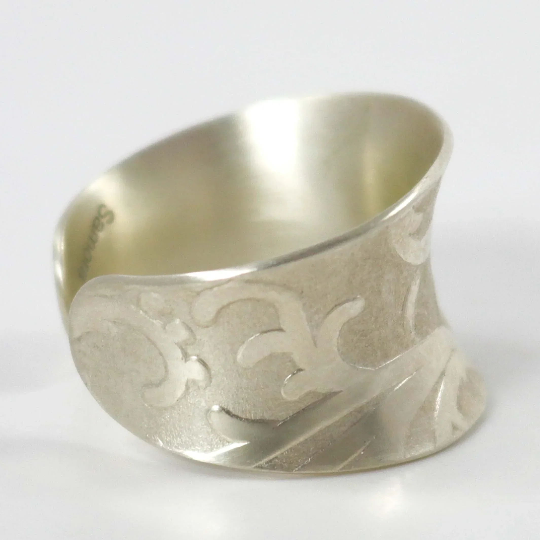 Silver Saddle Ring - Image 3
