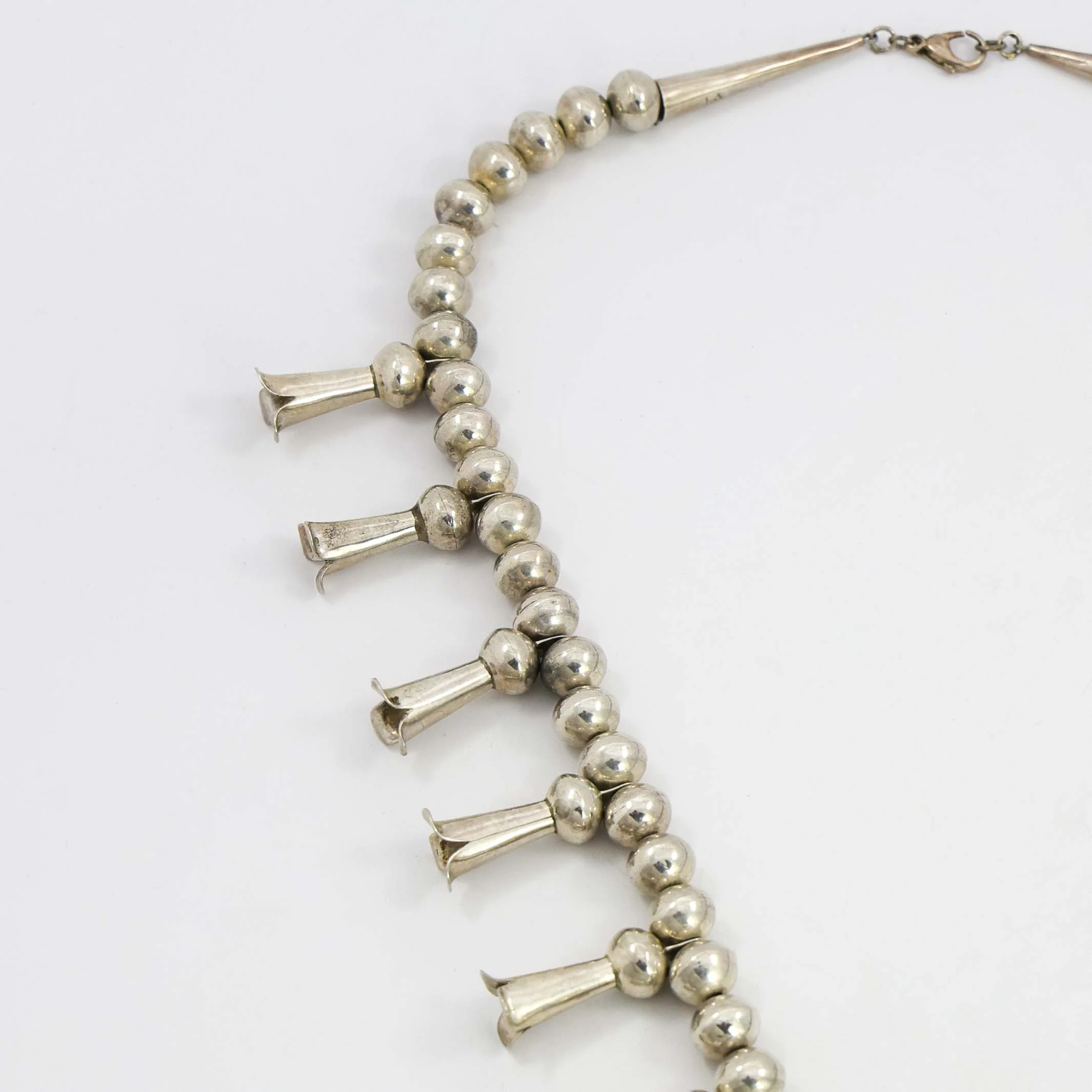Silver Squash Blossom Necklace - Image 3