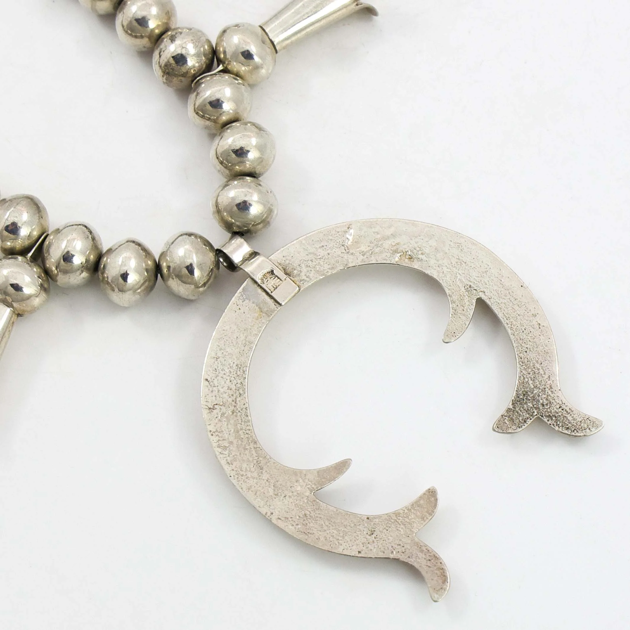 Silver Squash Blossom Necklace - Image 6
