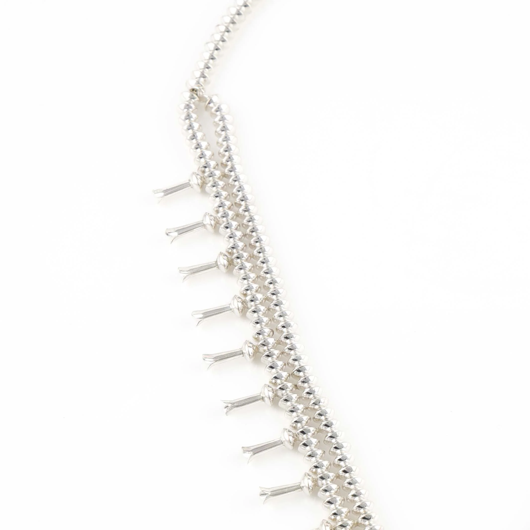 Silver Squash Blossom Necklace - Image 3