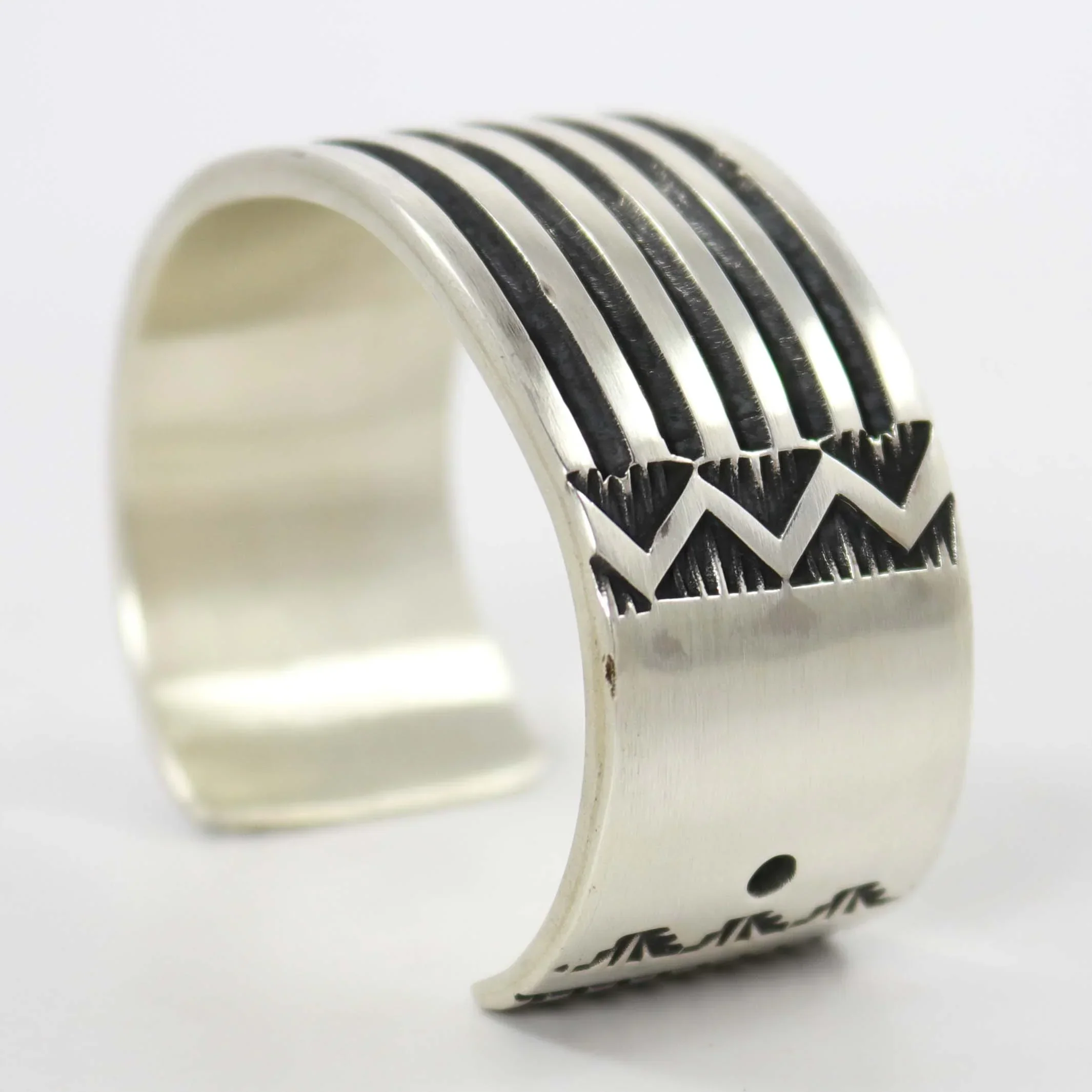 Silver Tracks Cuff - Image 3