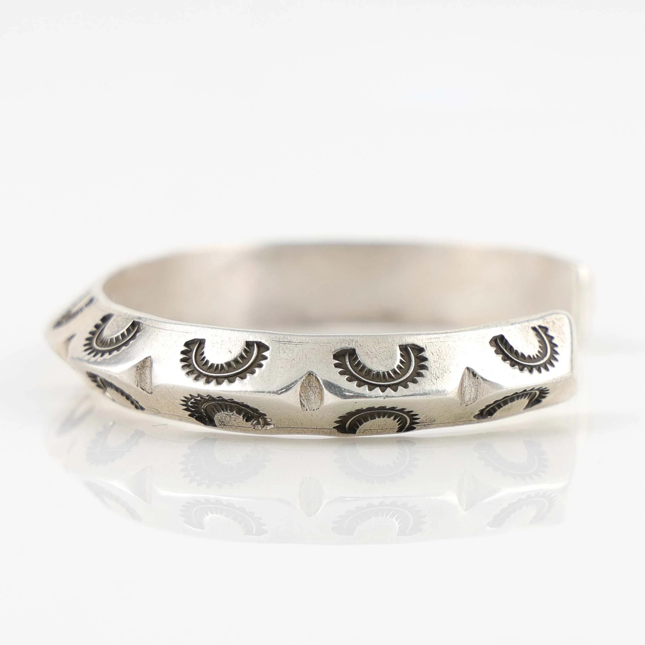 Silver Triangle Cuff - Image 2