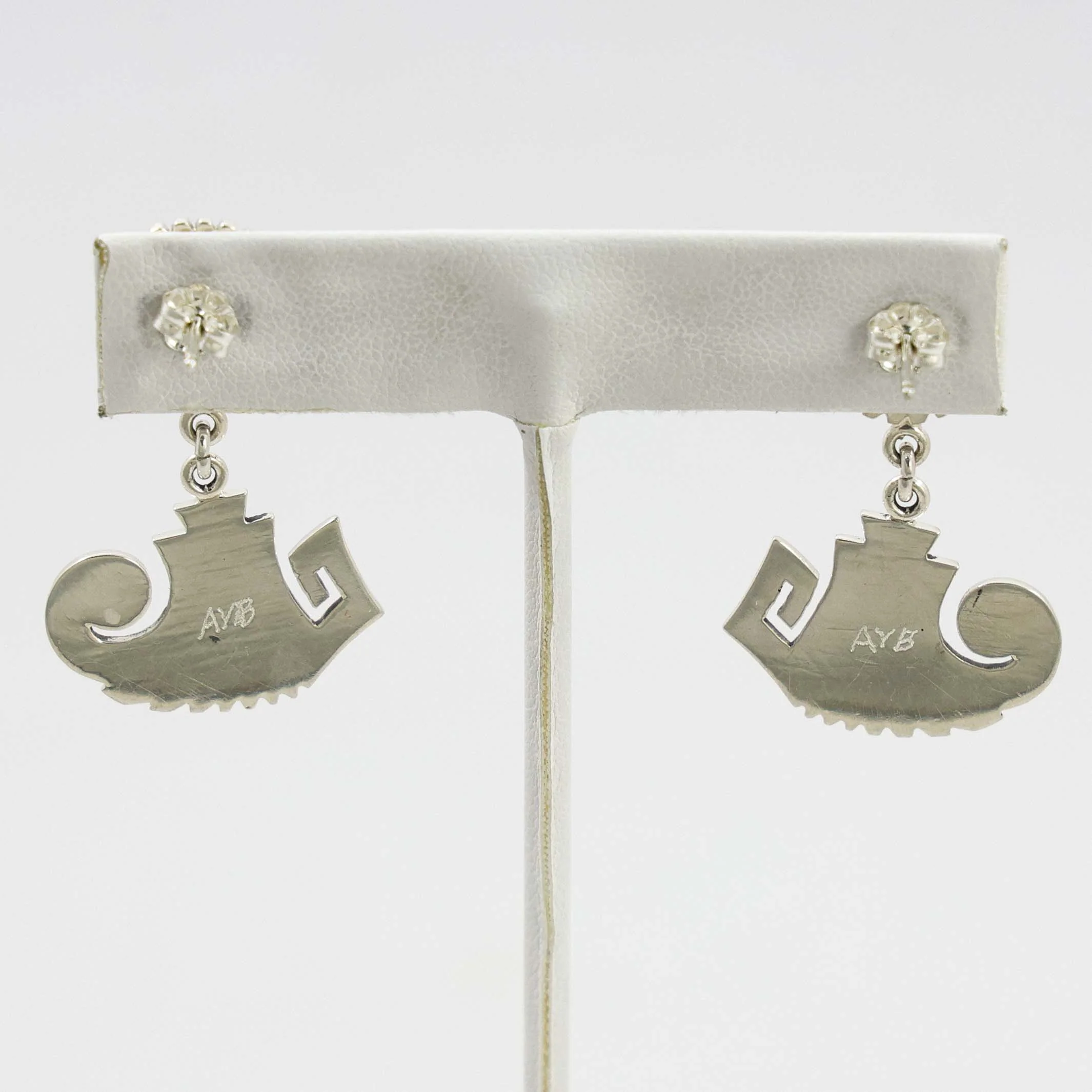 Sleeping Beauty Turquoise Earrings - Image 2