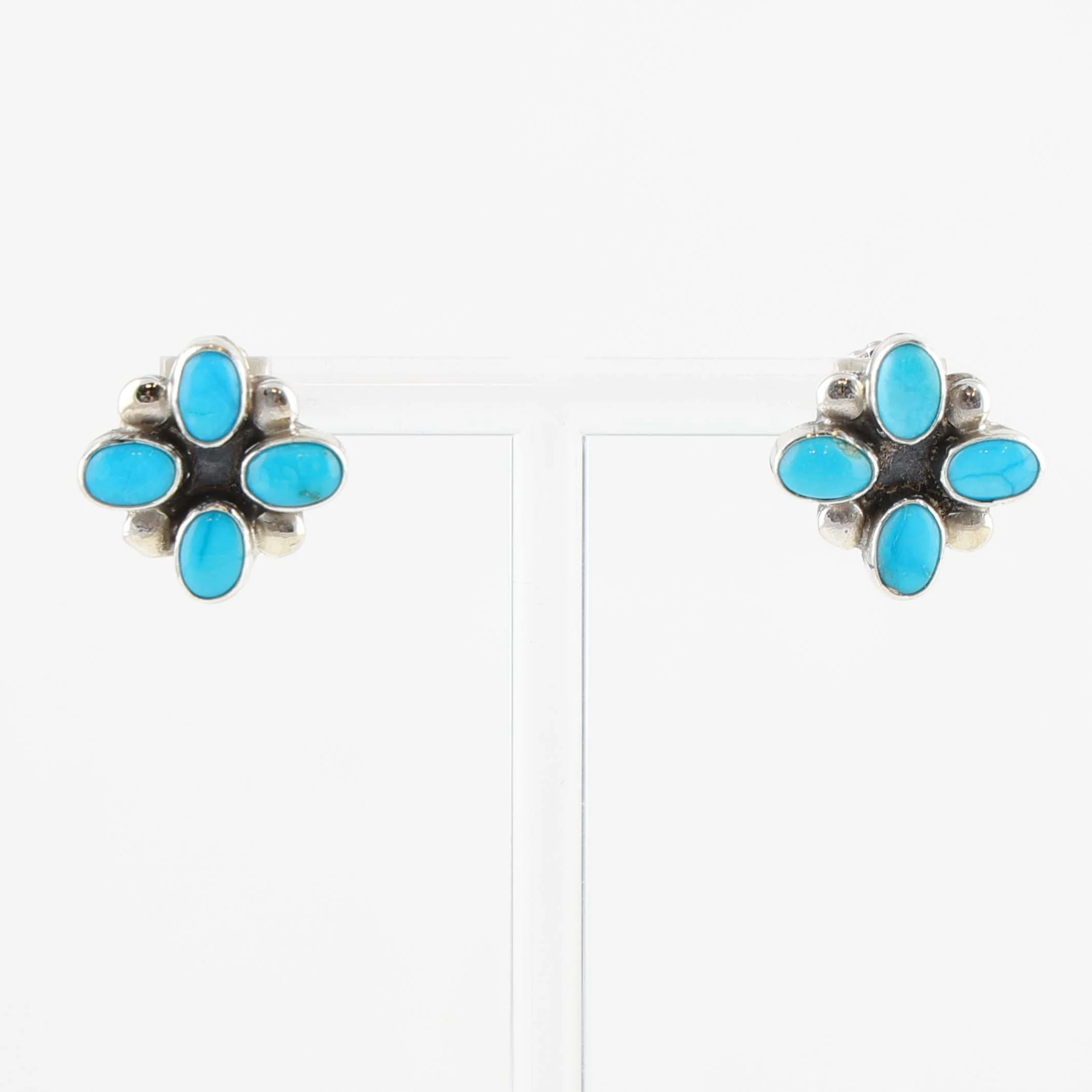 Sleeping Beauty Turquoise Earrings