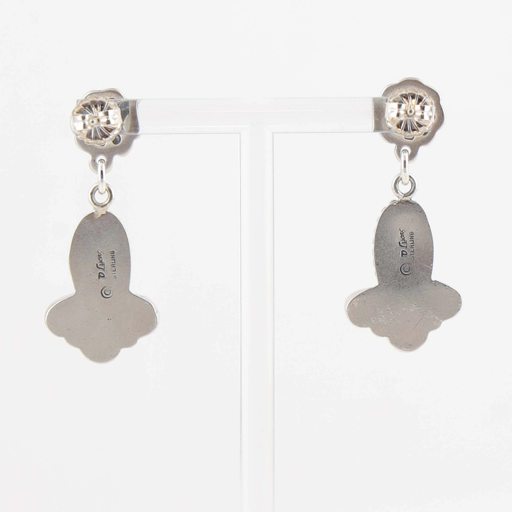Sleeping Beauty Turquoise Earrings - Image 2