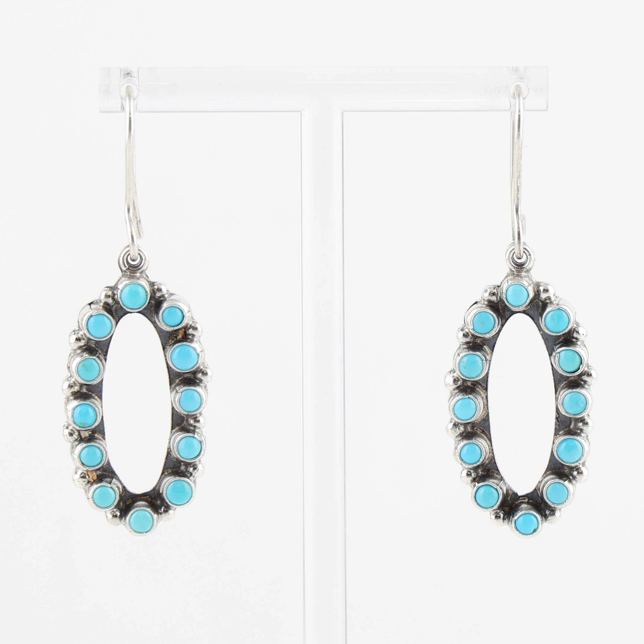 Sleeping Beauty Turquoise Earrings