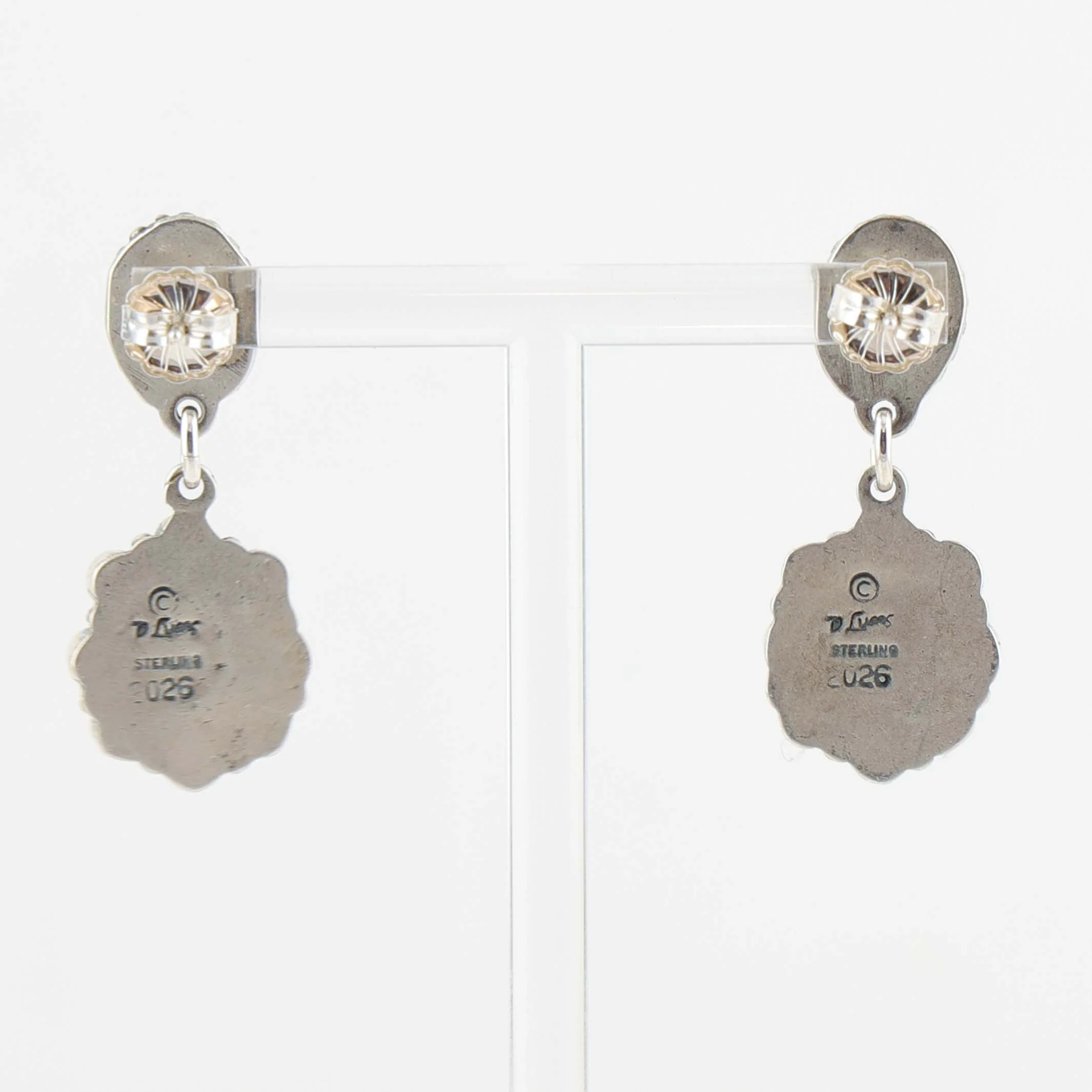 Sleeping Beauty Turquoise Earrings - Image 2
