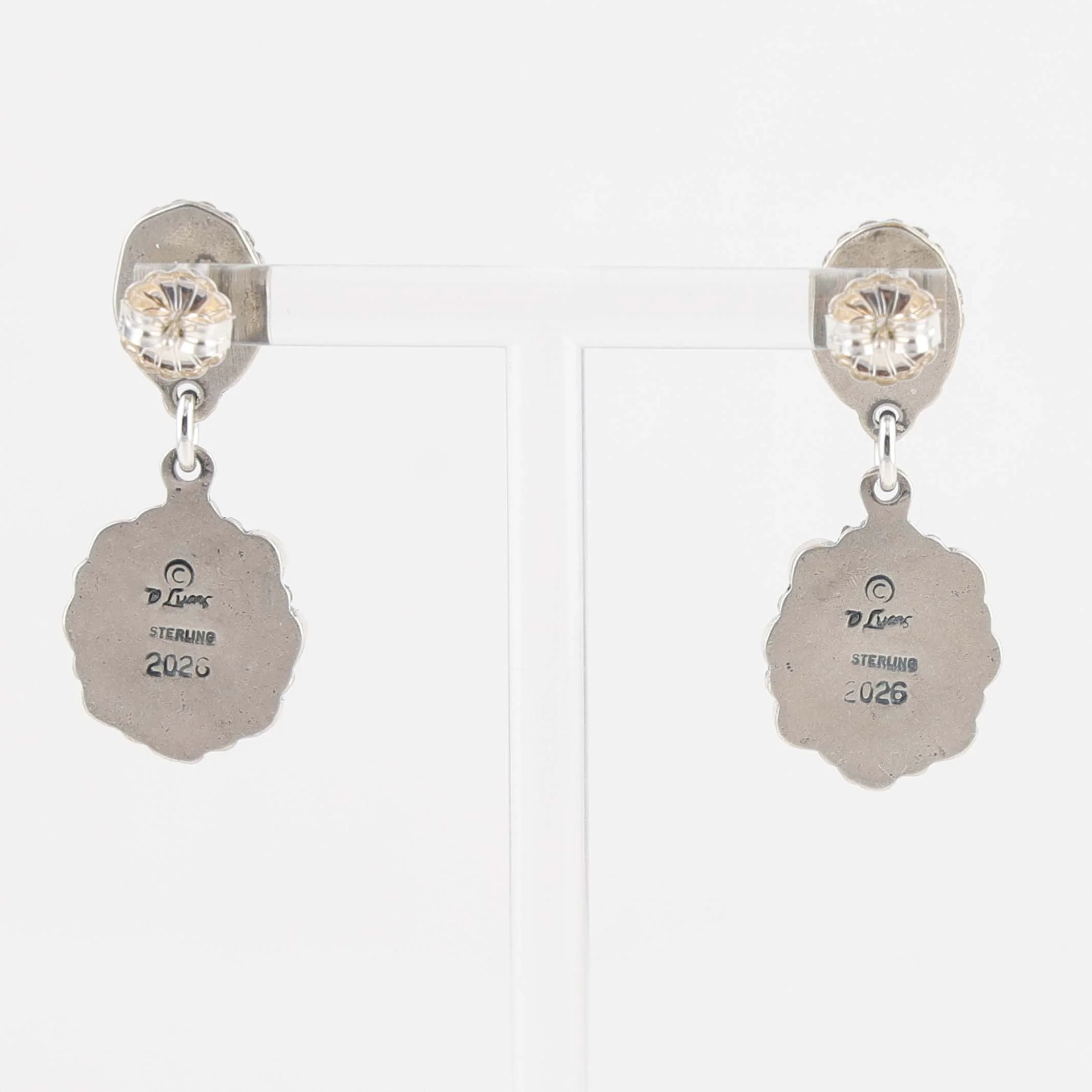 Sleeping Beauty Turquoise Earrings - Image 2