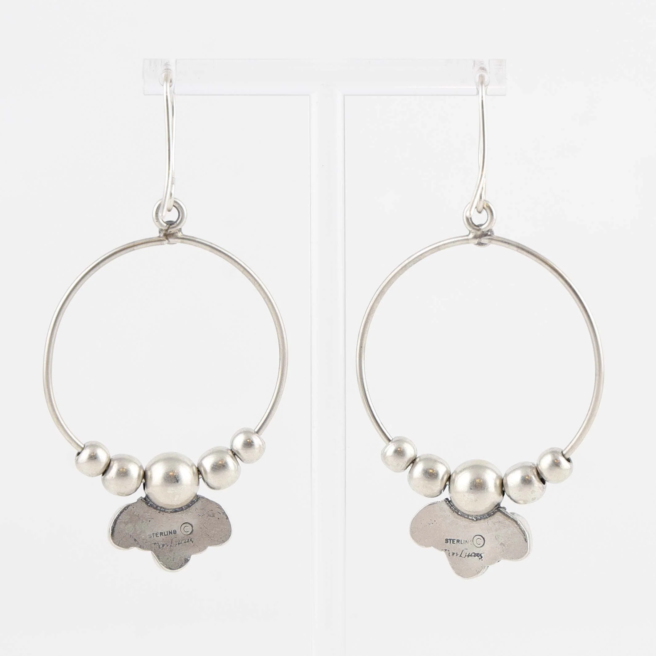 Sleeping Beauty Turquoise Earrings - Image 2