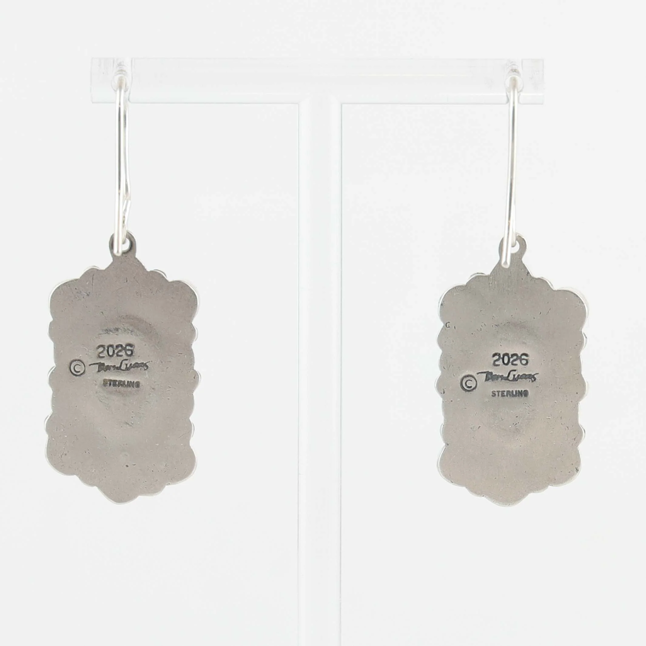 Sleeping Beauty Turquoise Earrings - Image 2