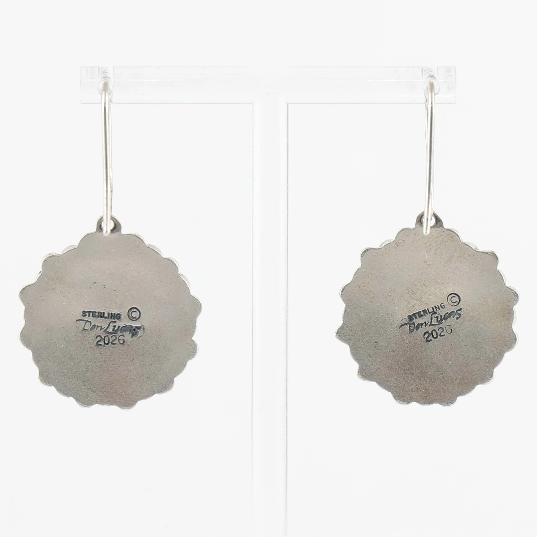 Sleeping Beauty Turquoise Earrings - Image 2