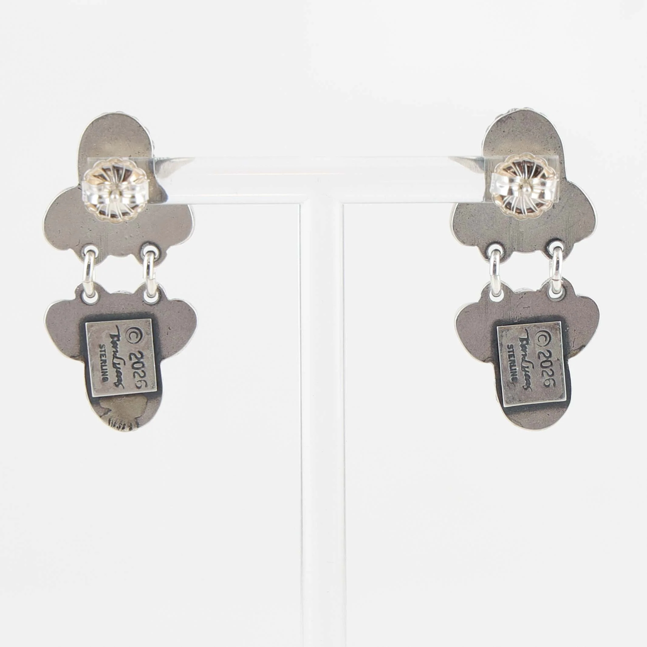 Sleeping Beauty Turquoise Earrings - Image 2